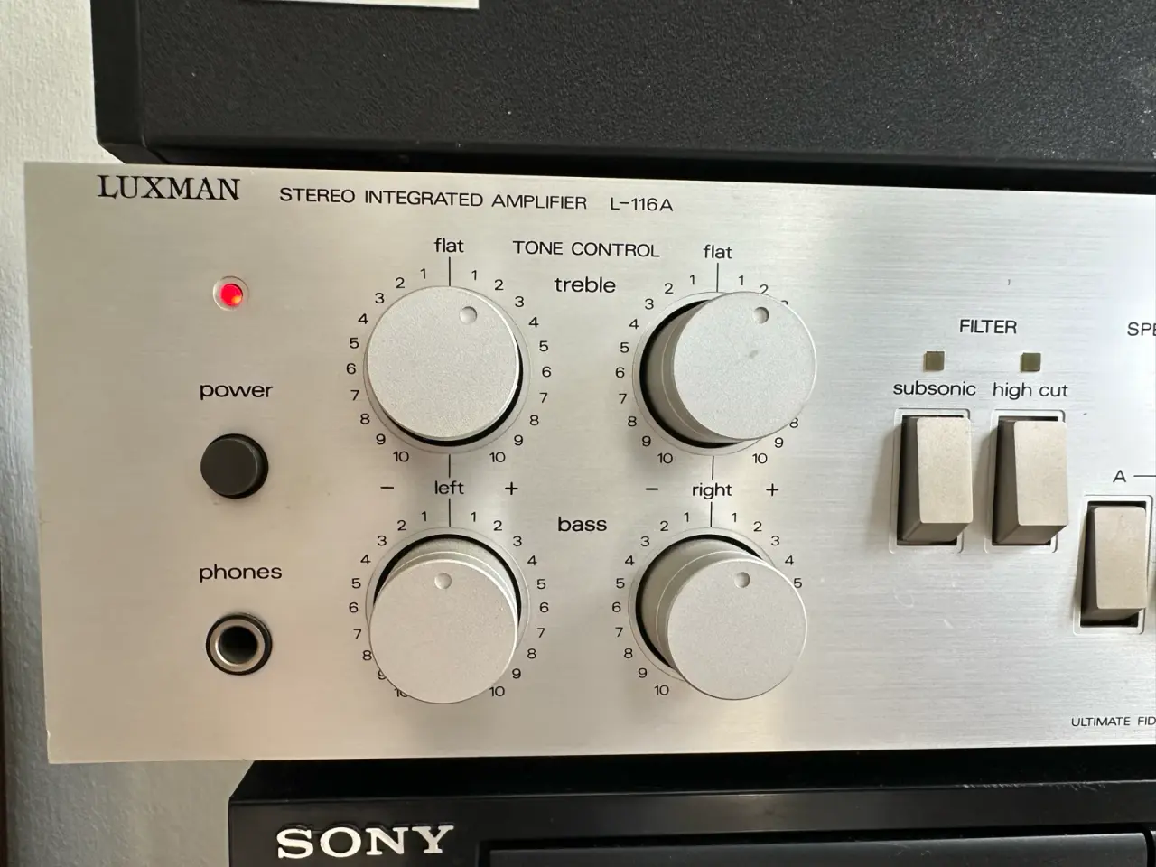 Billede 2 - LUXMAN 116A forstærker fra øverste hylde !