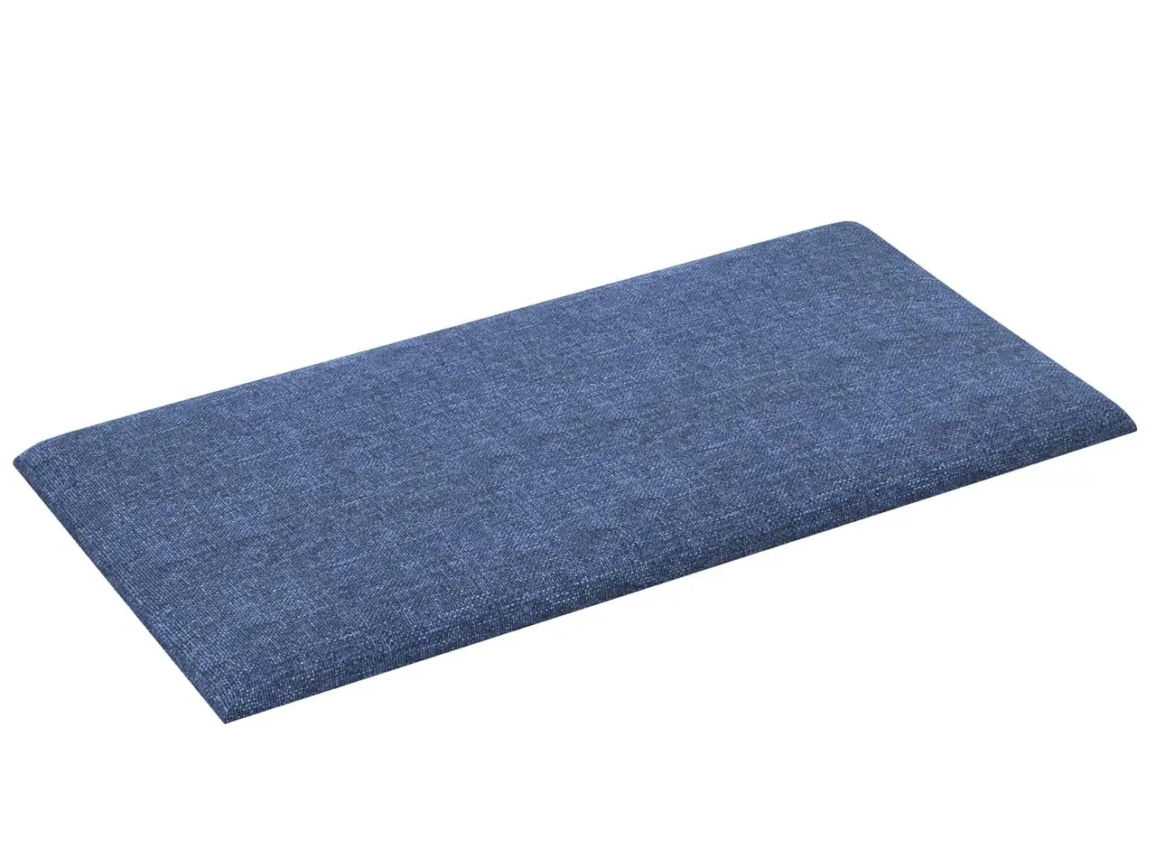 Billede 3 - Væghovedgærde - 12 paneler 30 × 15 cm - blå stof