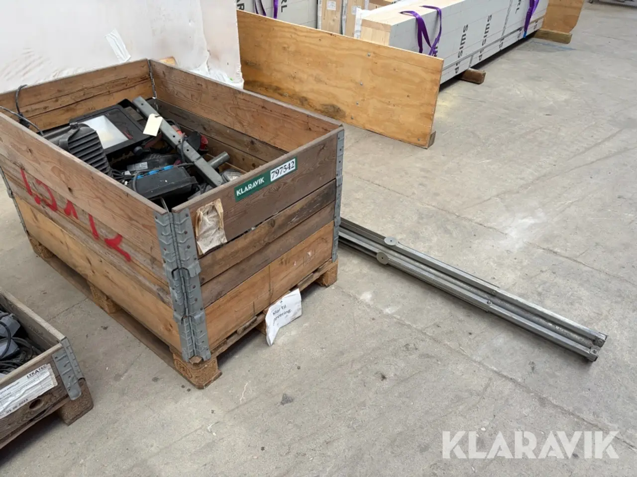 Billede 4 - Arbejdslamper med stativ til byggepladsbelysning