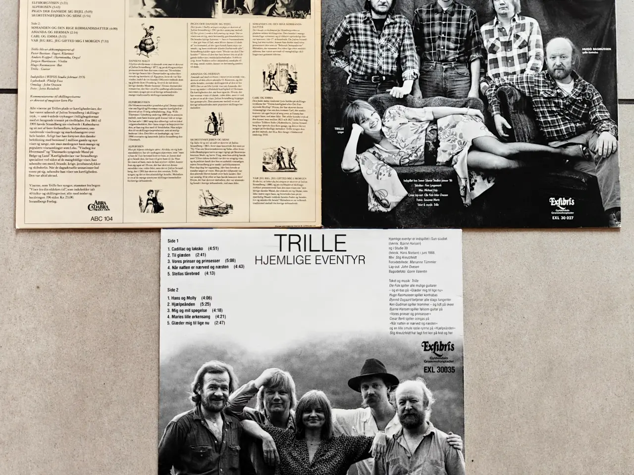 Billede 2 - LP, Trille x3