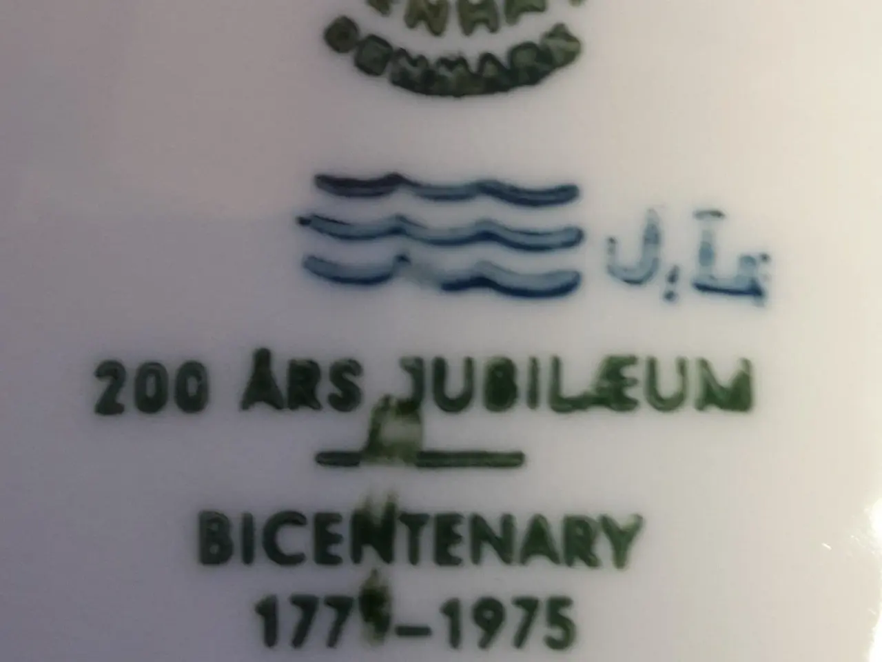 Billede 4 - Jubilæums Platte, Royal Copenhagen Porcelæn 1975