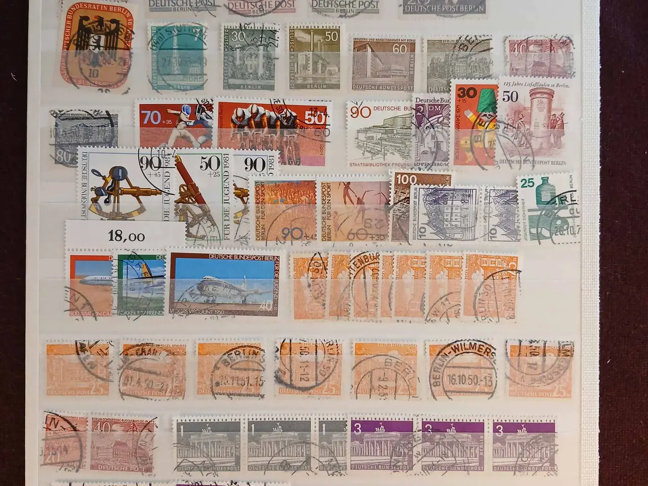 Billede 1 - Berlin (442) 4 plancher med interessant udvalg