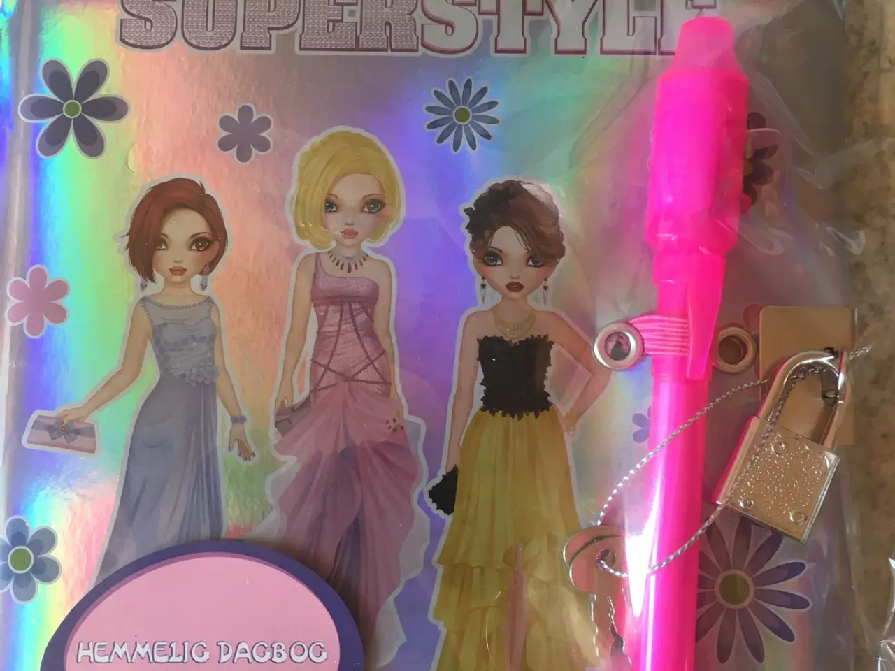 Billede 2 - Helt ny Super Style Hemmelig dagbog