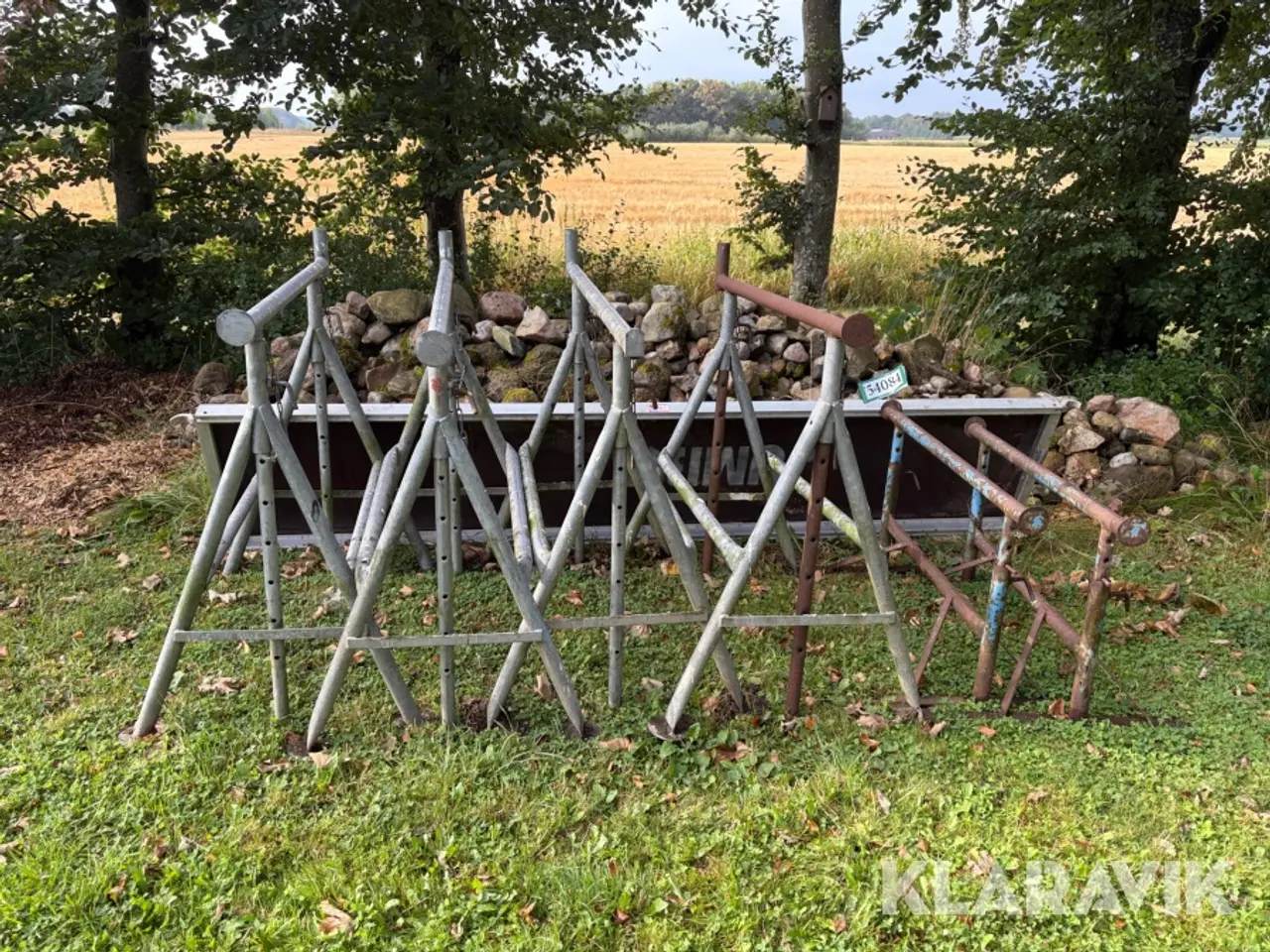 Billede 2 - Stilladsbukke JUMBO - 6 styks og en platform