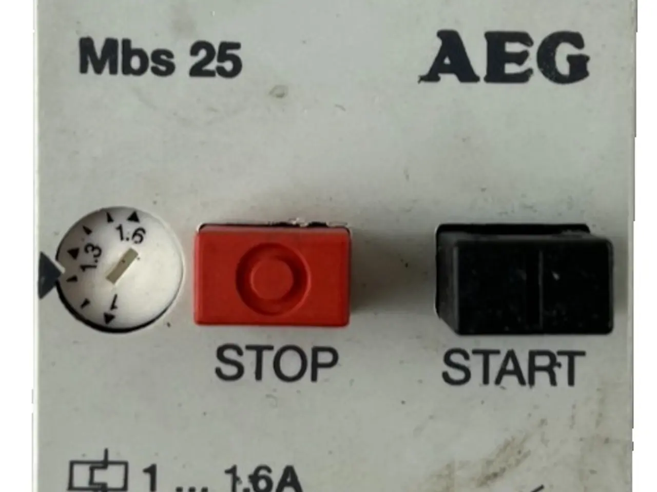 Billede 1 - AEG Mbs 25 Manual Motor Starter 1–1.6A 3‑Pole 600V
