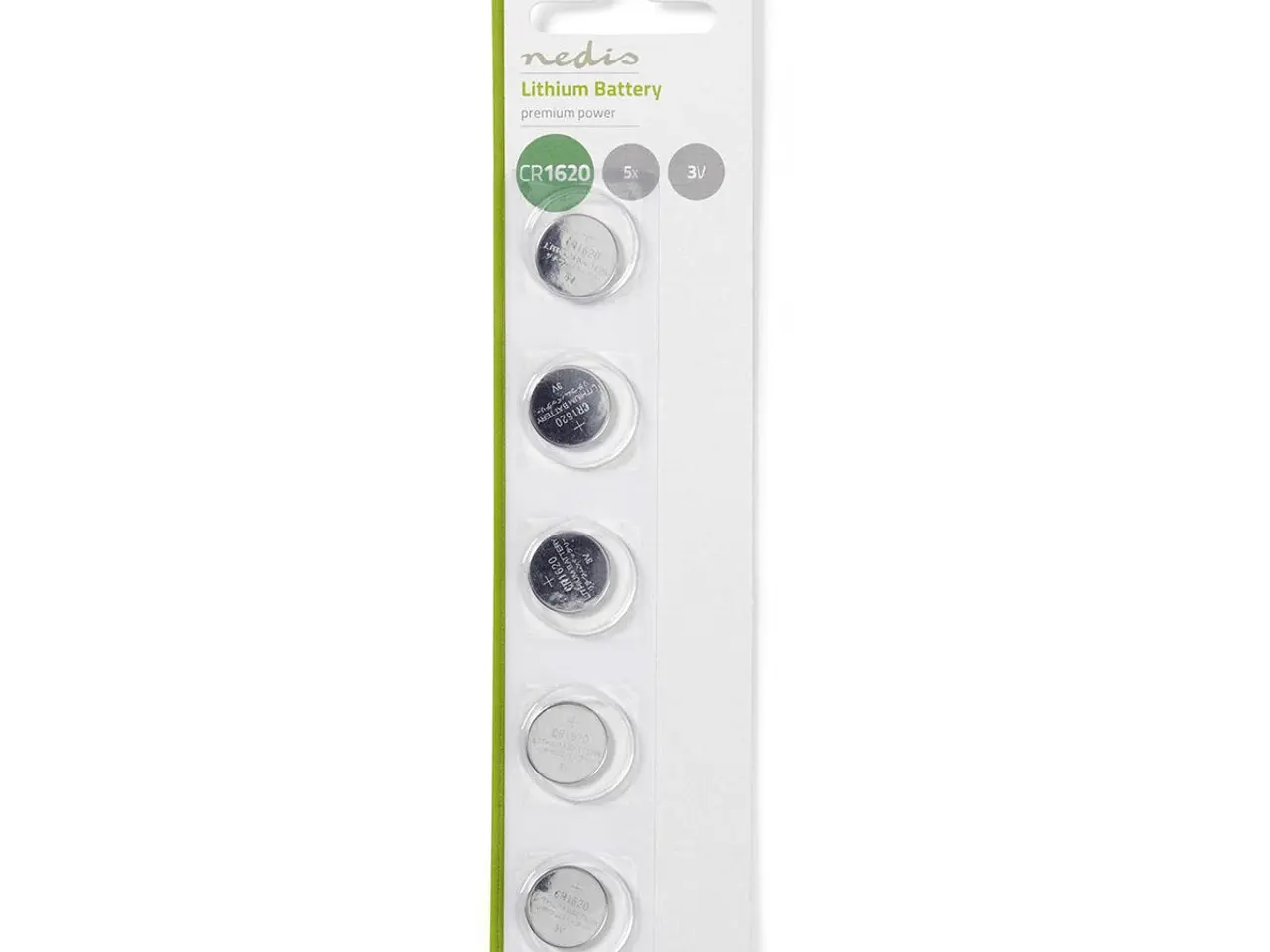 Billede 1 - CR1620 Knap Celle Batteri 5stk pakke