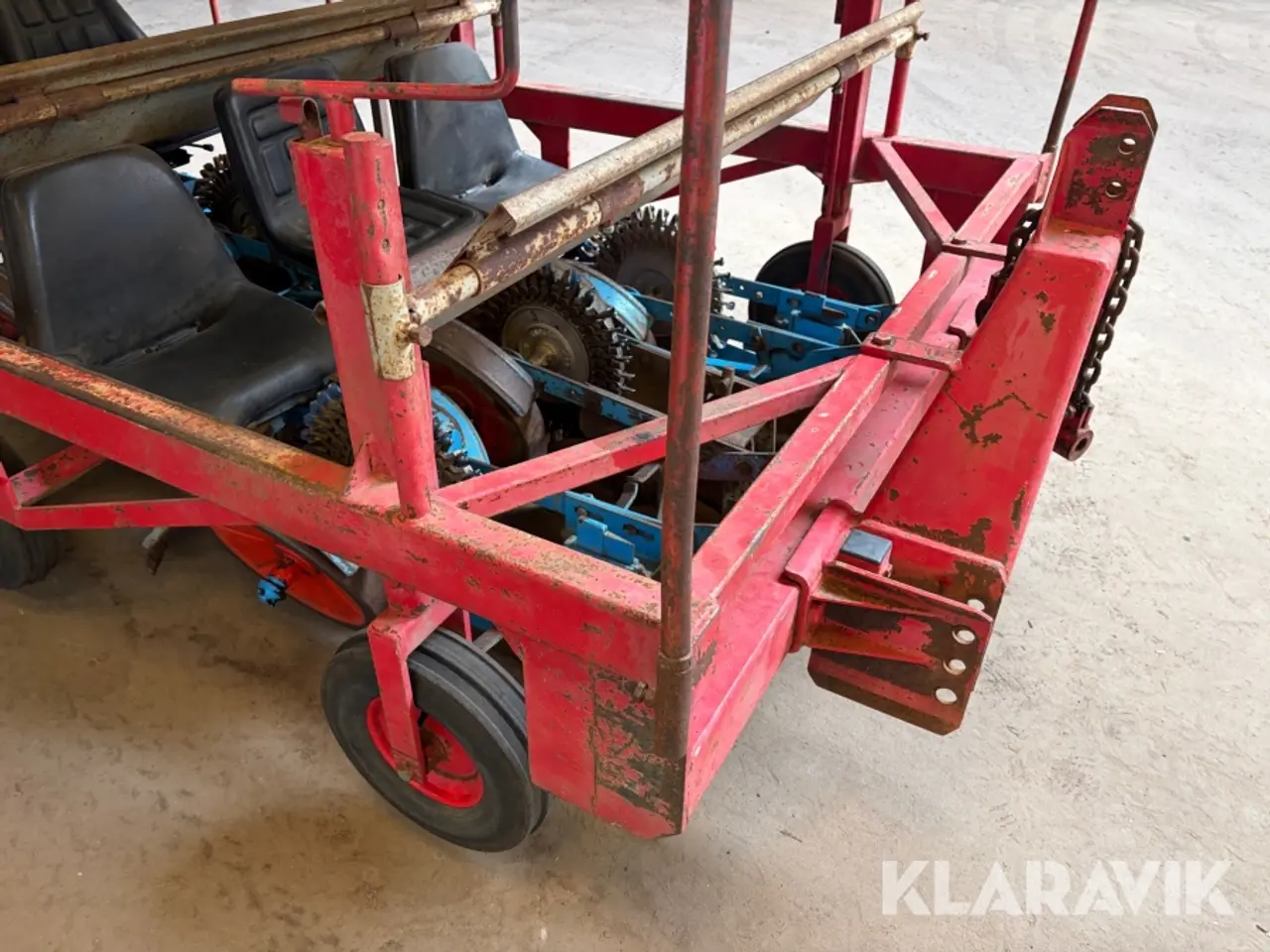 Billede 6 - Priklemaskine Egedal Transplanter M 5 rækker