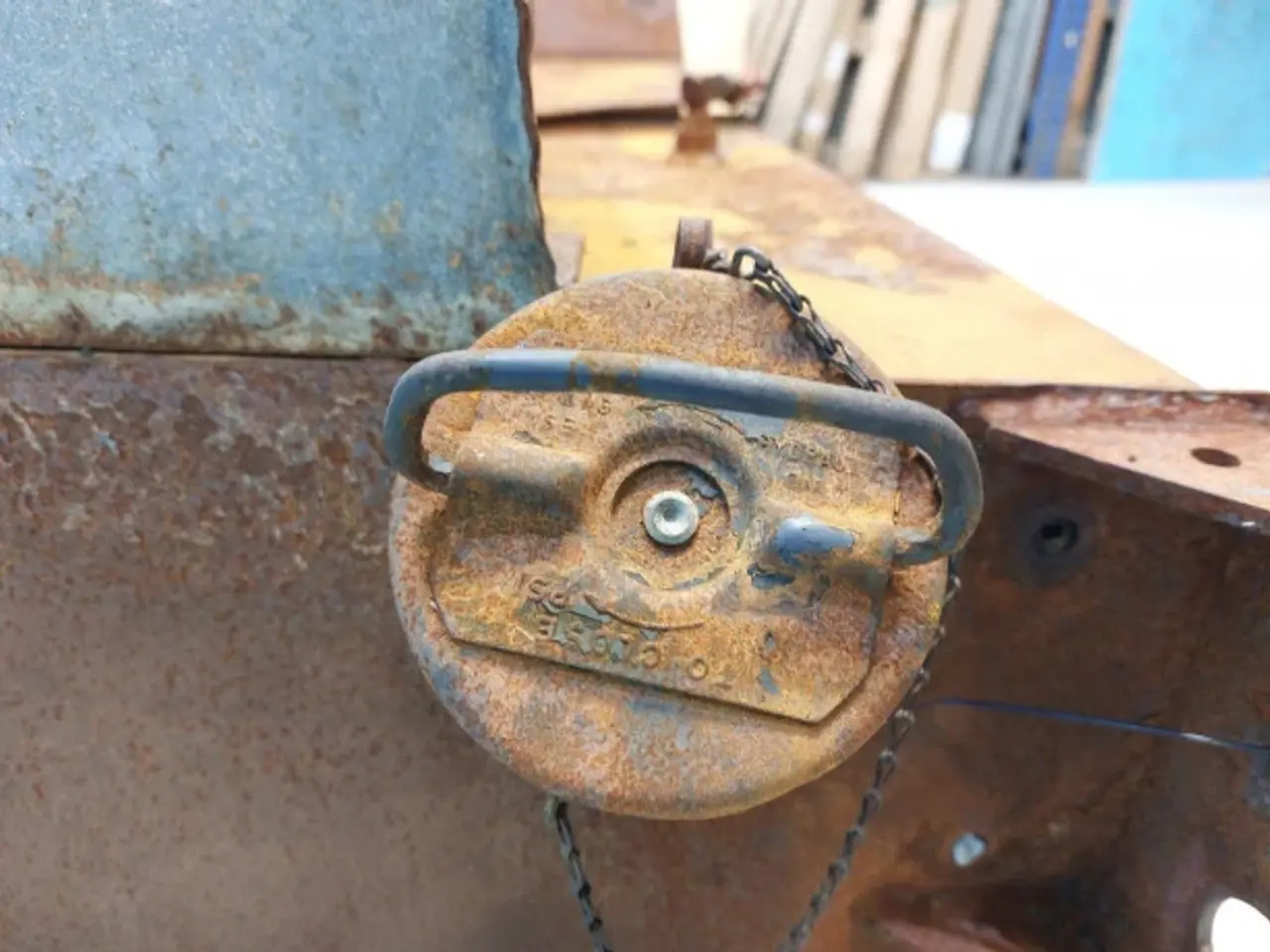 Billede 13 - Case 580 SLE Hydraulik Tank Dæksel 231882A1