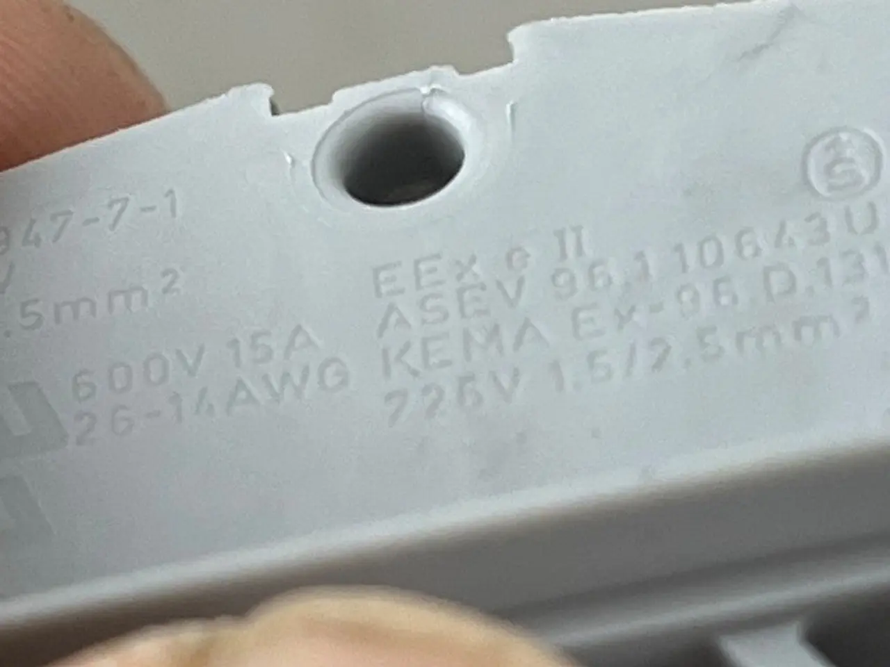 Billede 2 - Terminal Block End Covers DIN Rail Terminal End
