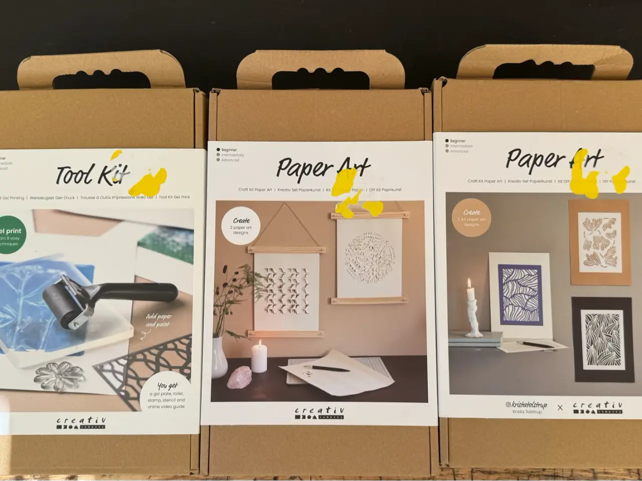 Billede 1 - 3 uåbnede Creativ Company hobbykits