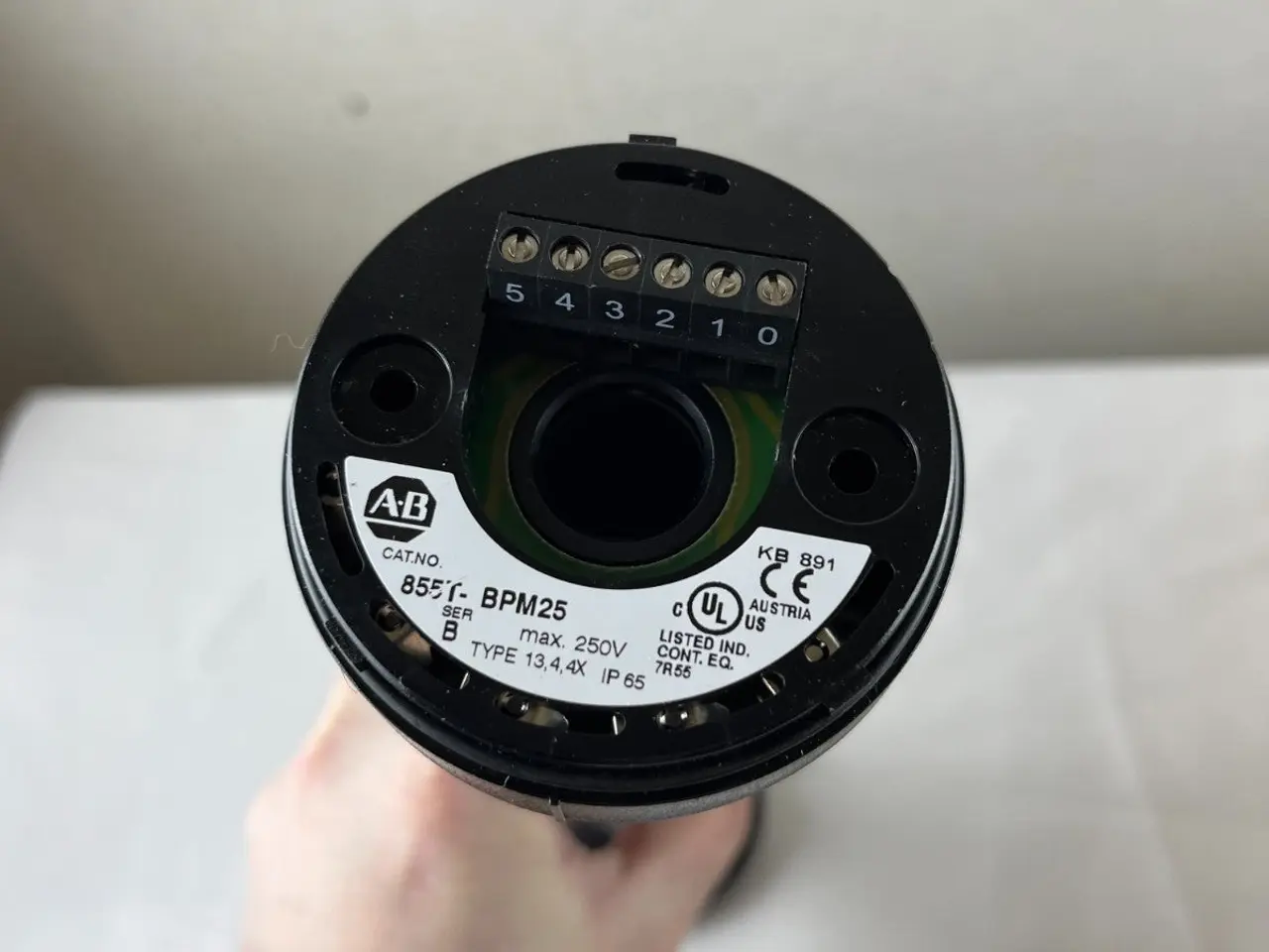 Billede 8 - Allen‑Bradley 855T‑BPM25 70mm Stack Light Pole