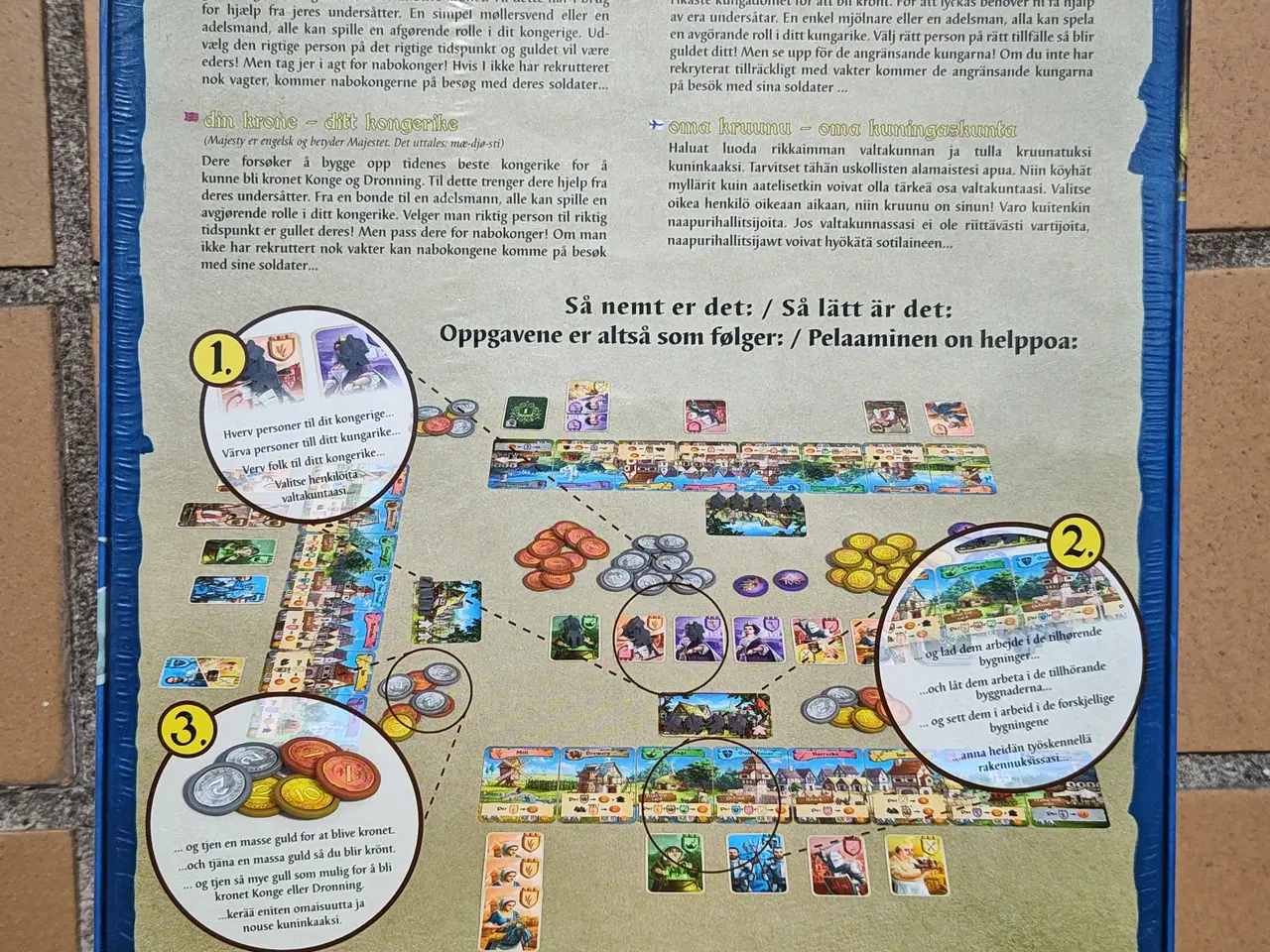 Billede 2 - UBRUGT Majesty Brætspil af Marc André