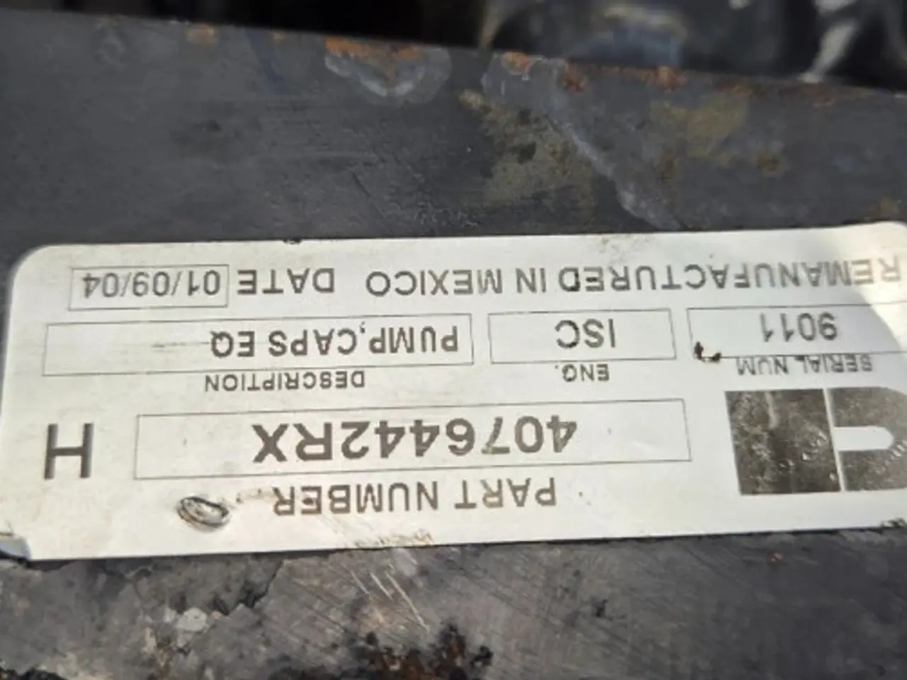Billede 9 - Cummins 6TAA-8304 Brændstoffpumpe J943440