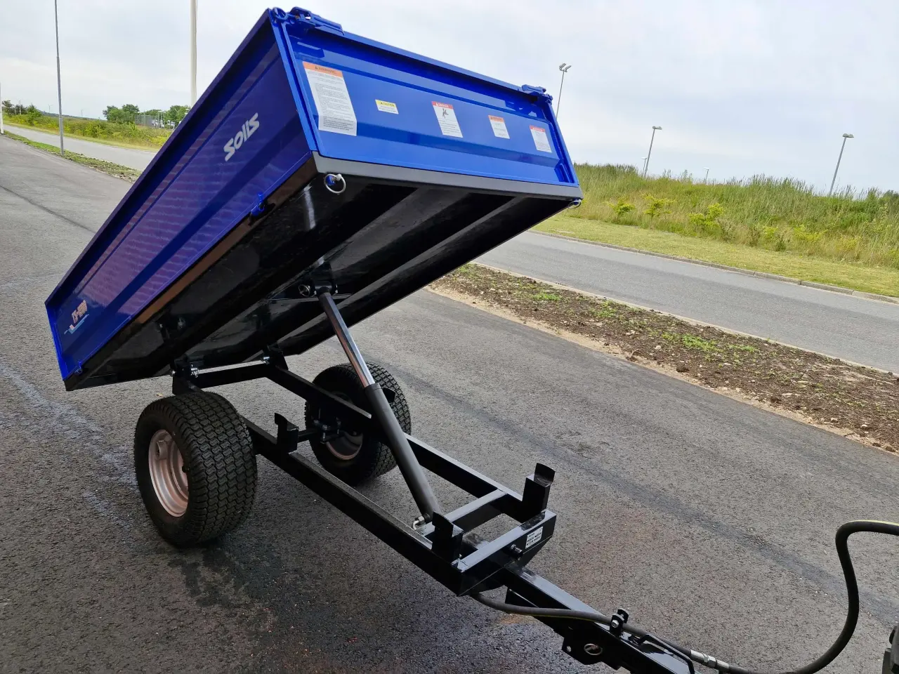 Billede 2 - Tipvogn SOLIS 1500 1.5 TON DEMO