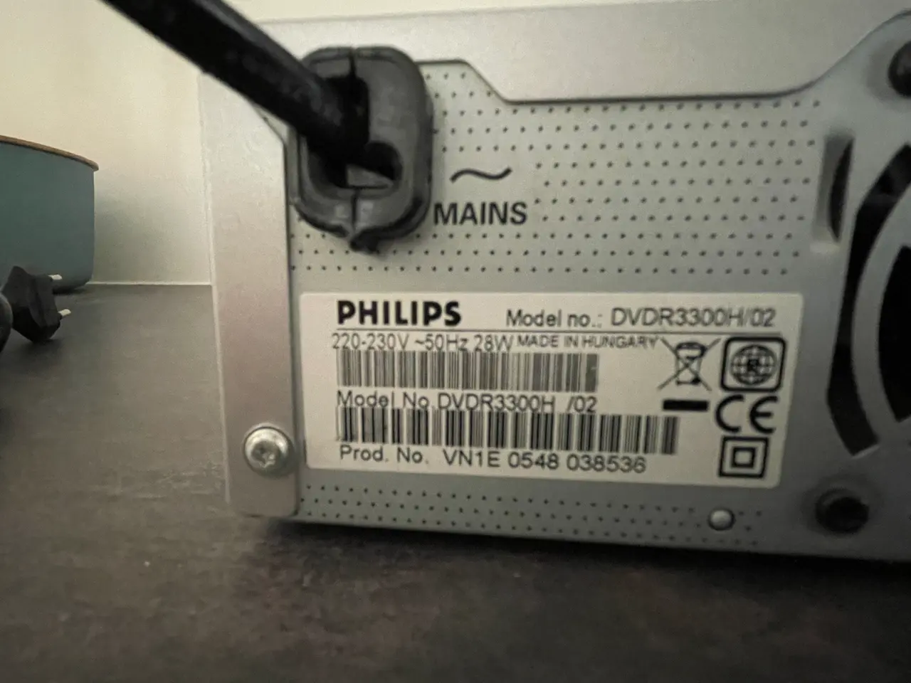 Billede 4 - Philips 3300H HDD&DVDPlayer/recordedDVD/Hard disk 