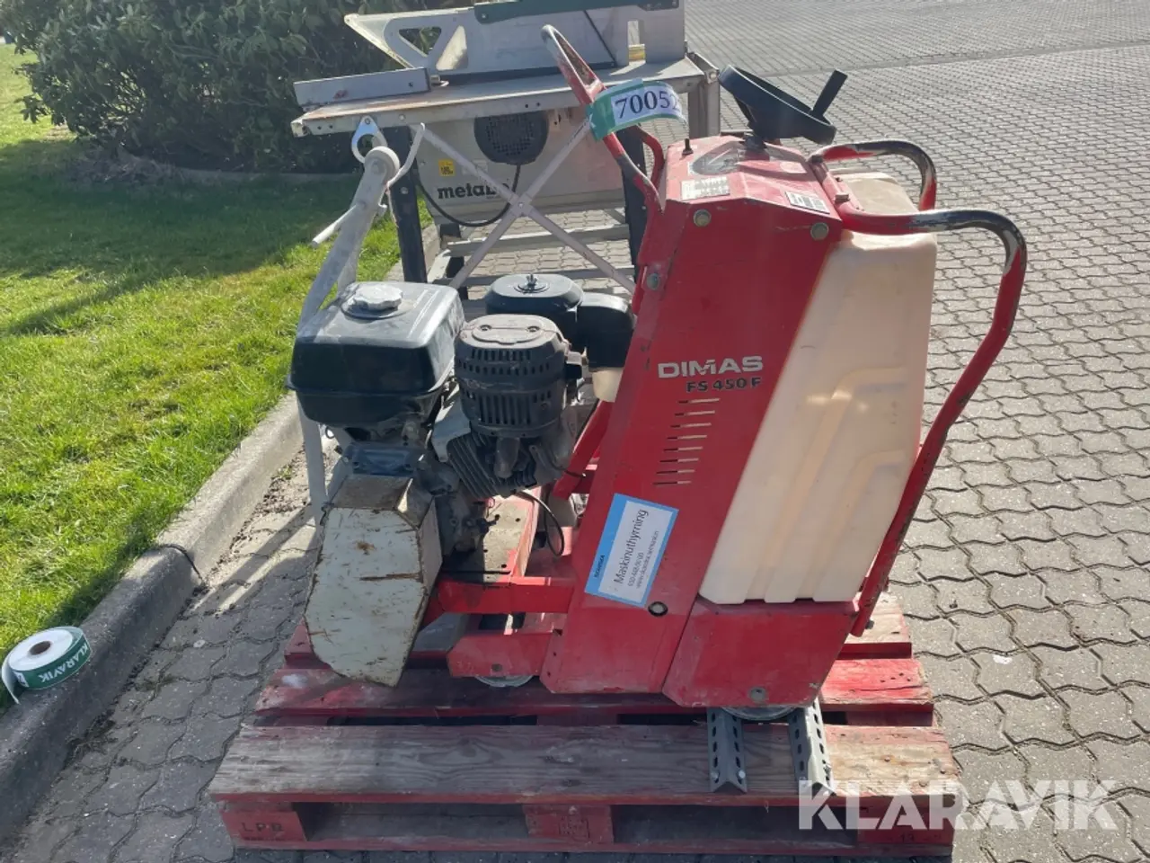 Billede 8 - Asfaltskærer Dimas FS 450F03
