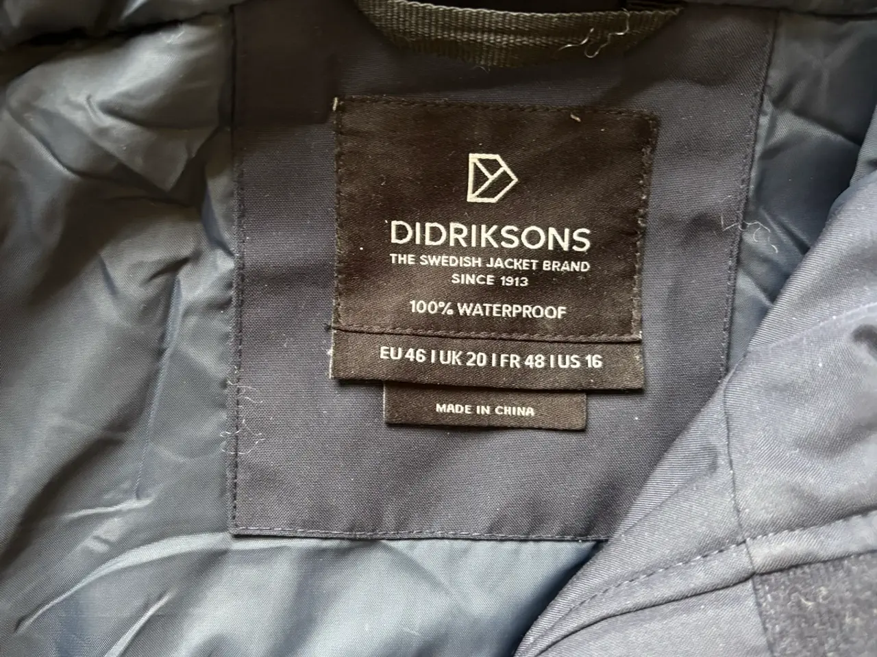Billede 9 - Didrikson Parka Dark night blue str.46