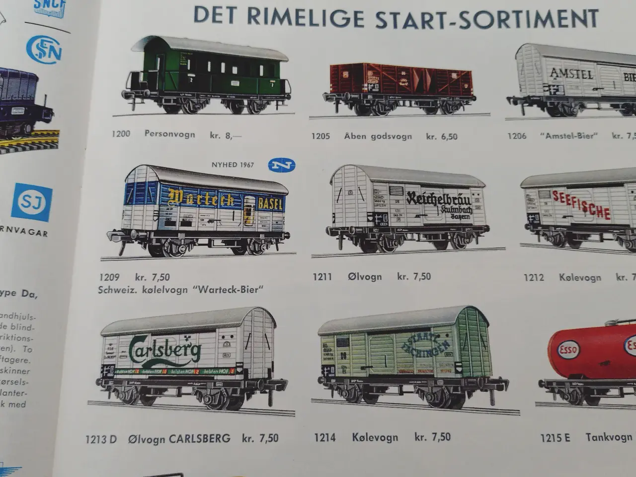 Billede 2 - Fleischmann og Liliput tog og vogne