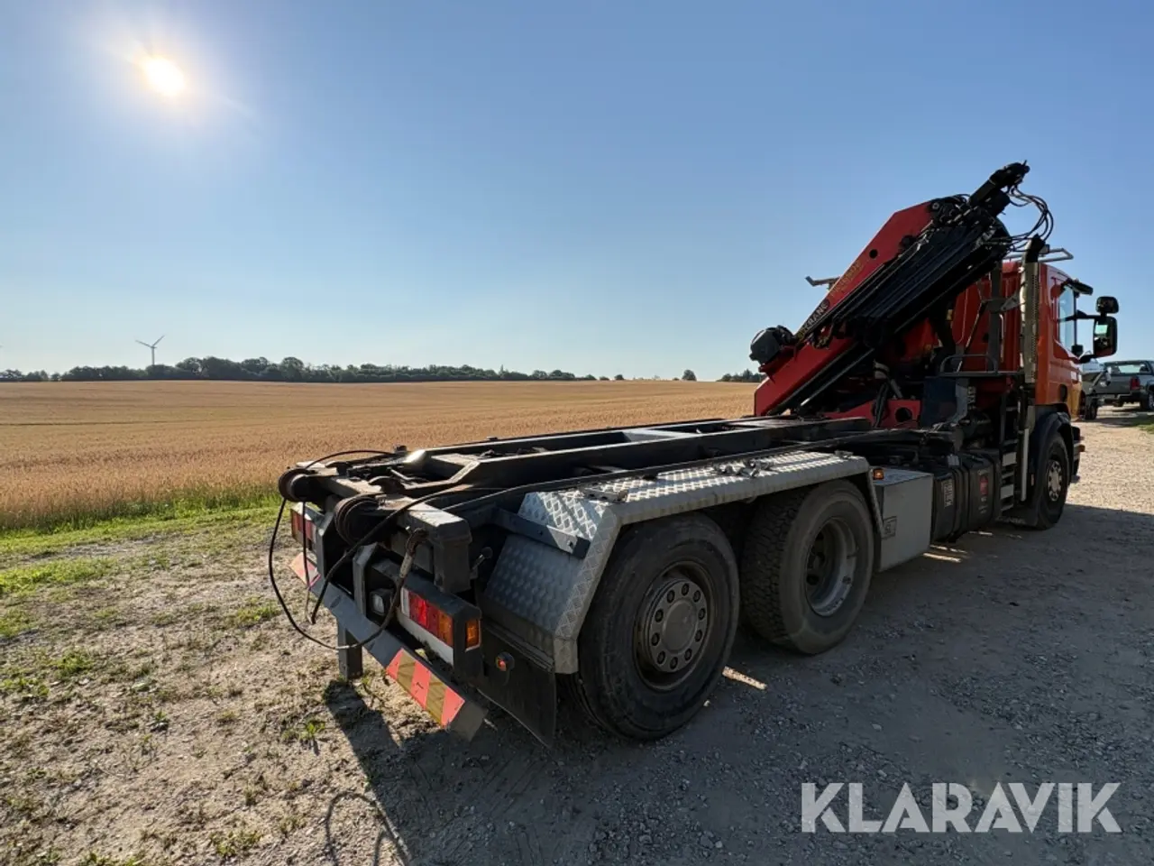 Billede 3 - Lastbil Scania P340 Palfinger PK16502 kran