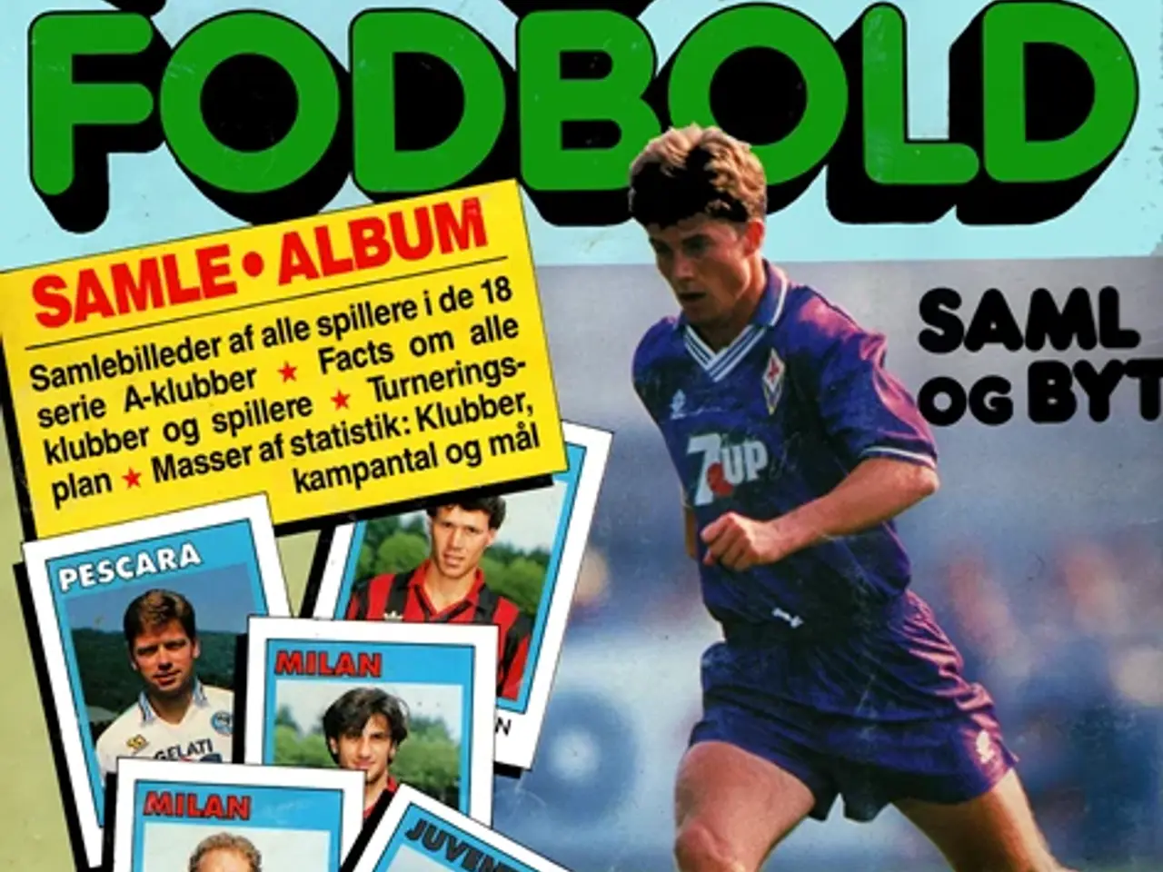 Billede 1 - Italiensk Top Fodbold 1992-93