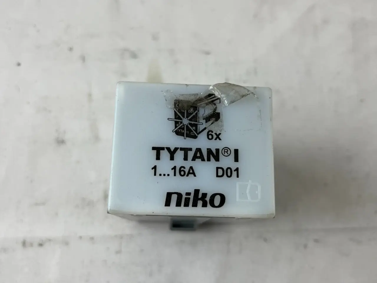 Billede 2 - Niko Tytan I D01 sikringsholder Insert 1-16A modul