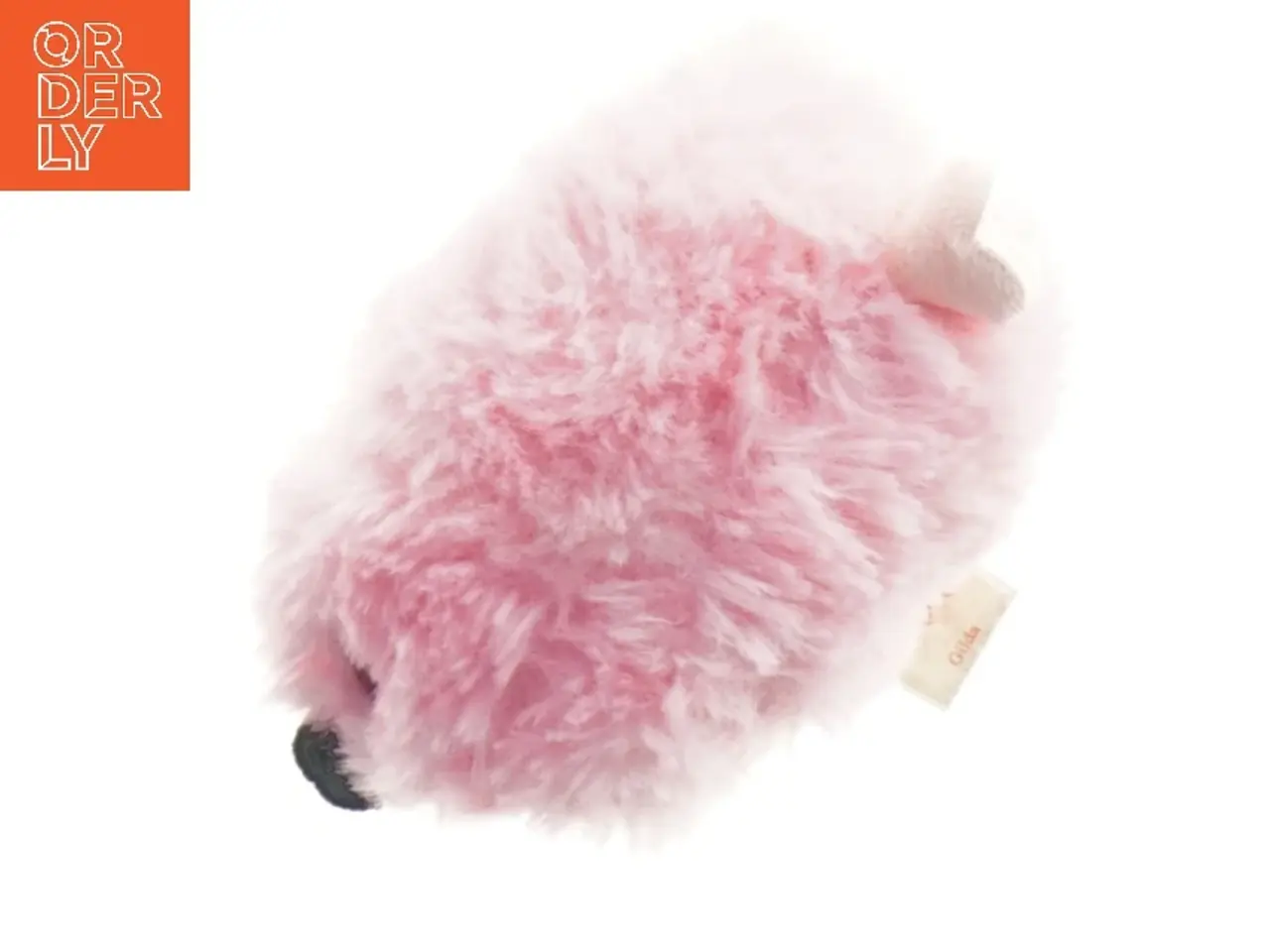 Billede 3 - Rosa plys bamse fra Ty (str. 10 cm)