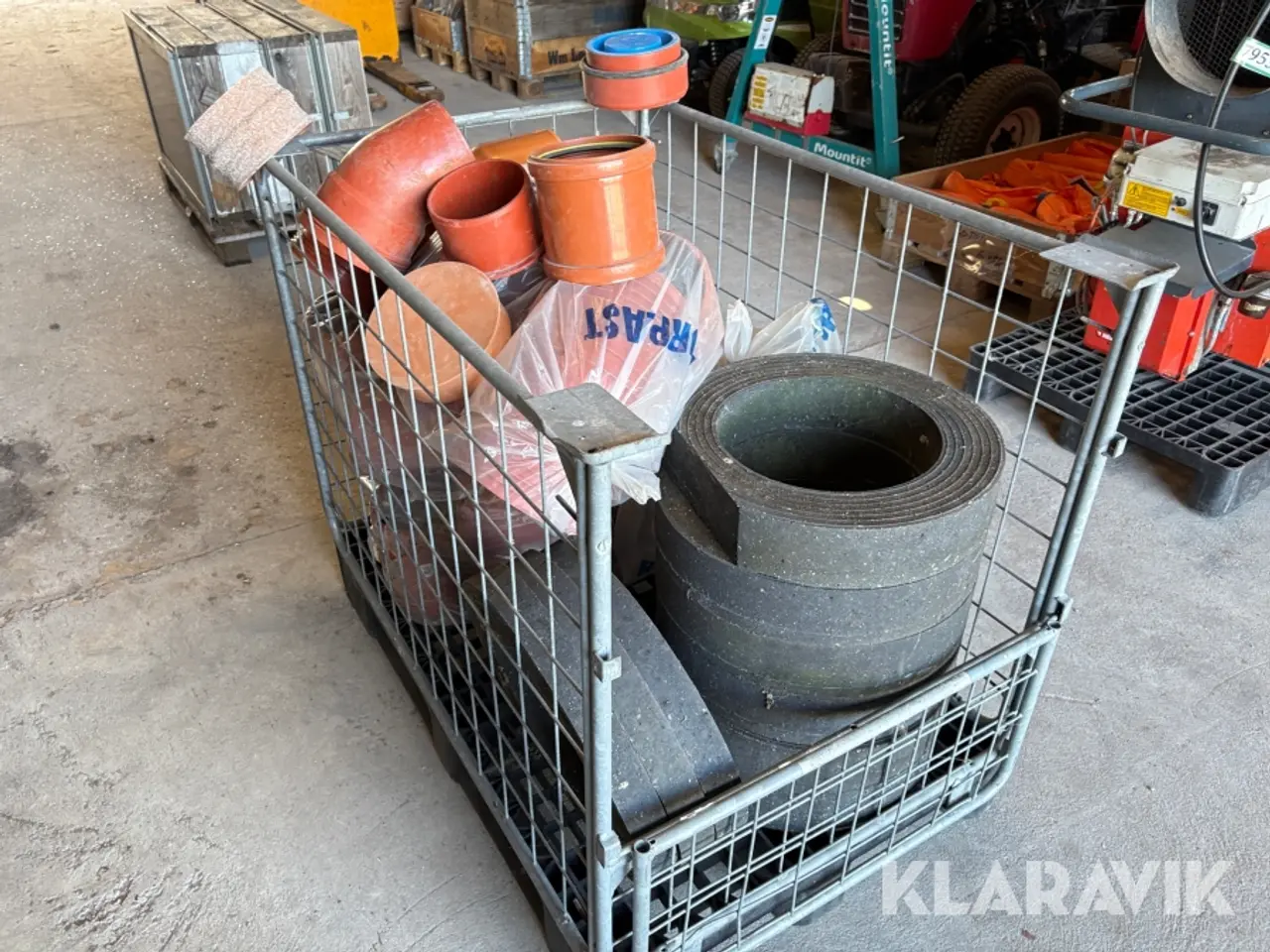 Billede 7 - Blandet parti kloakmaterialer - Ca. 45 stykker
