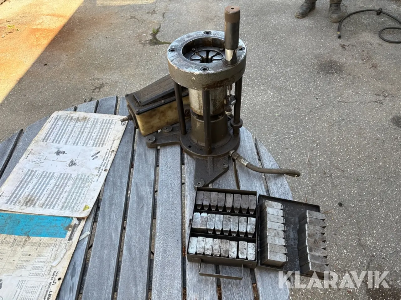 Billede 5 - Hydraulisk slangepresser Gates K2503