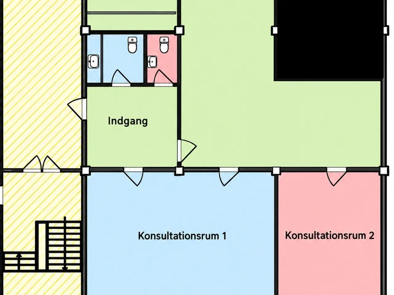 Billede 12 - Lyst og fleksibelt kontor-/kliniklejemål på 24/92 m²