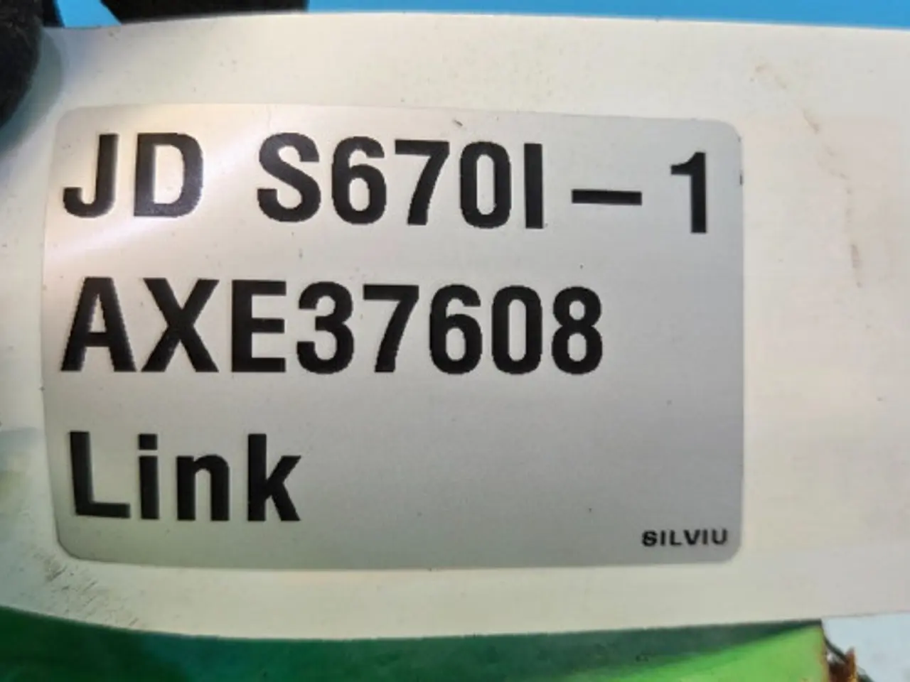 Billede 12 - John Deere S670 Beslag AXE37608