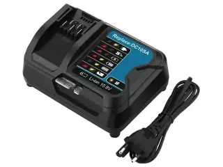 Batterioplader til Makita 10,8-12 V - kompatibel med DC10SA