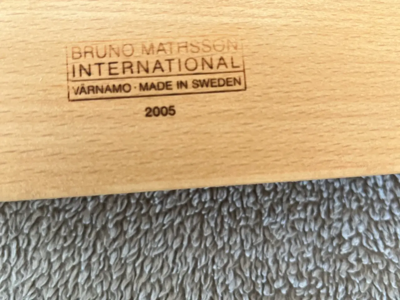Billede 10 - 2 Bruno Mathsson Mi477 stole m/1skammel