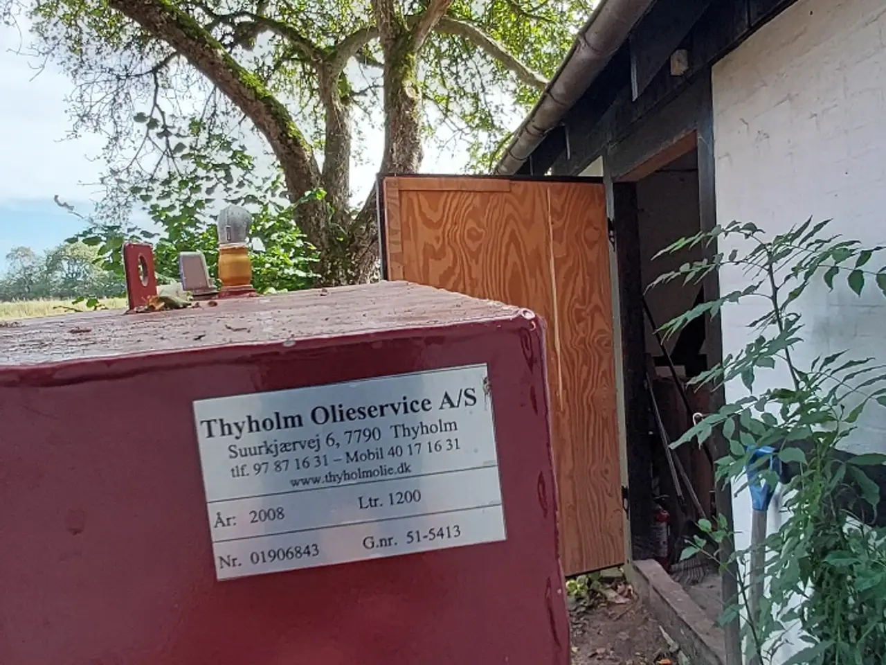 Billede 2 - Olietank 1200L