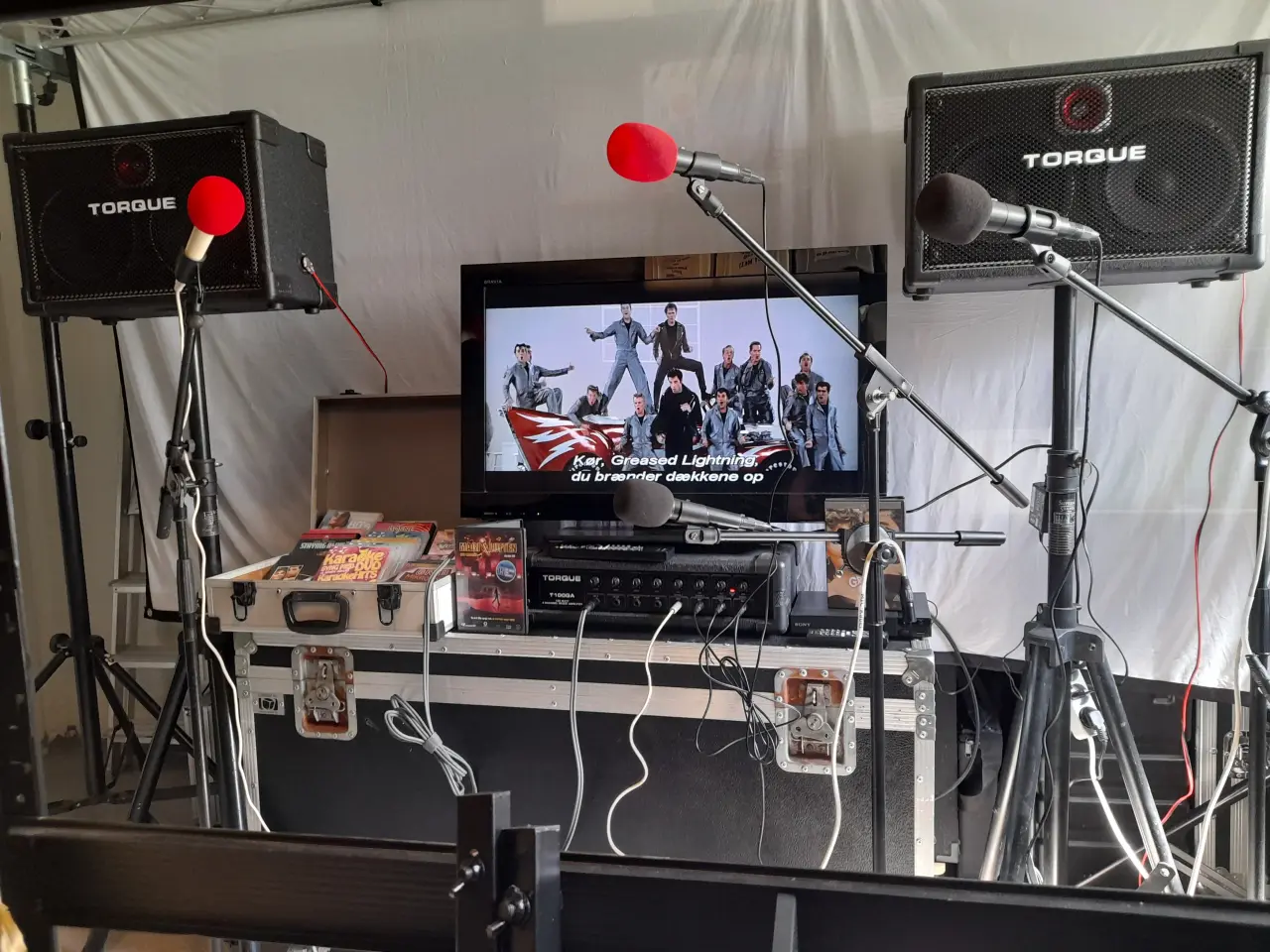 Billede 13 - Udlejes - STORT KARAOKE MED 4 MIC.