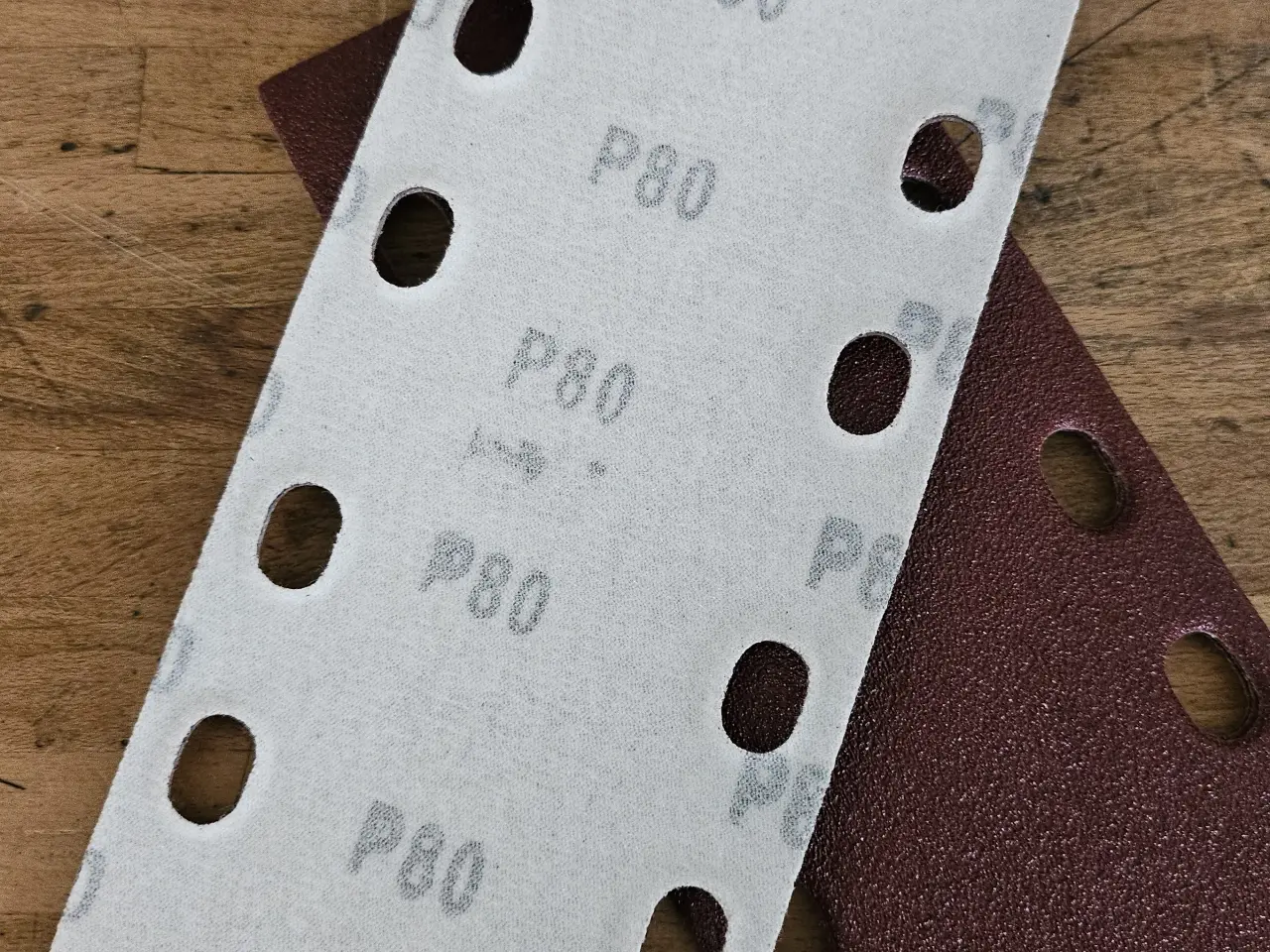 Billede 1 - 93x186mm Velcro sandpapir til Rystepudser 140 stk.