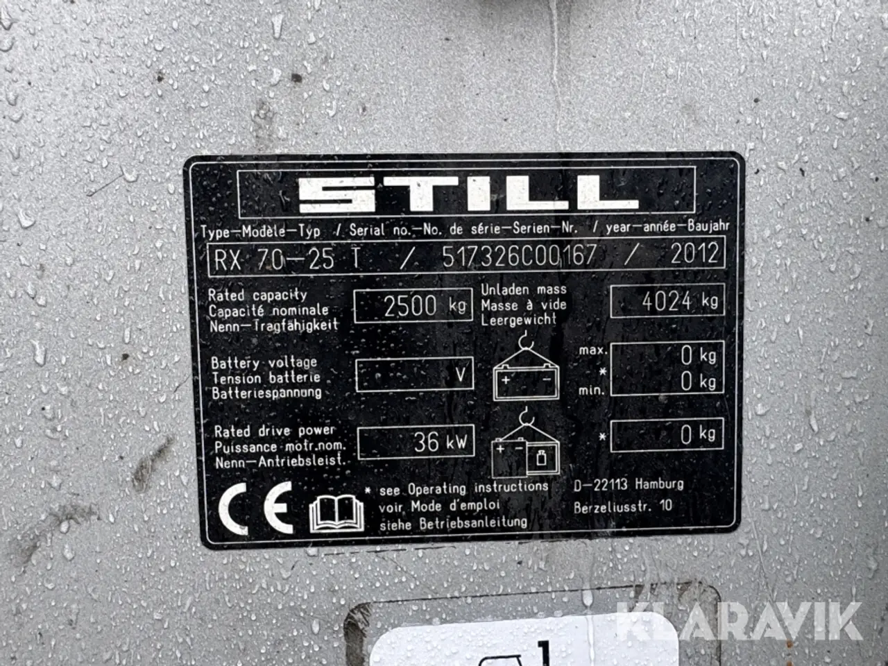 Billede 12 - Truck Still RX 70-25