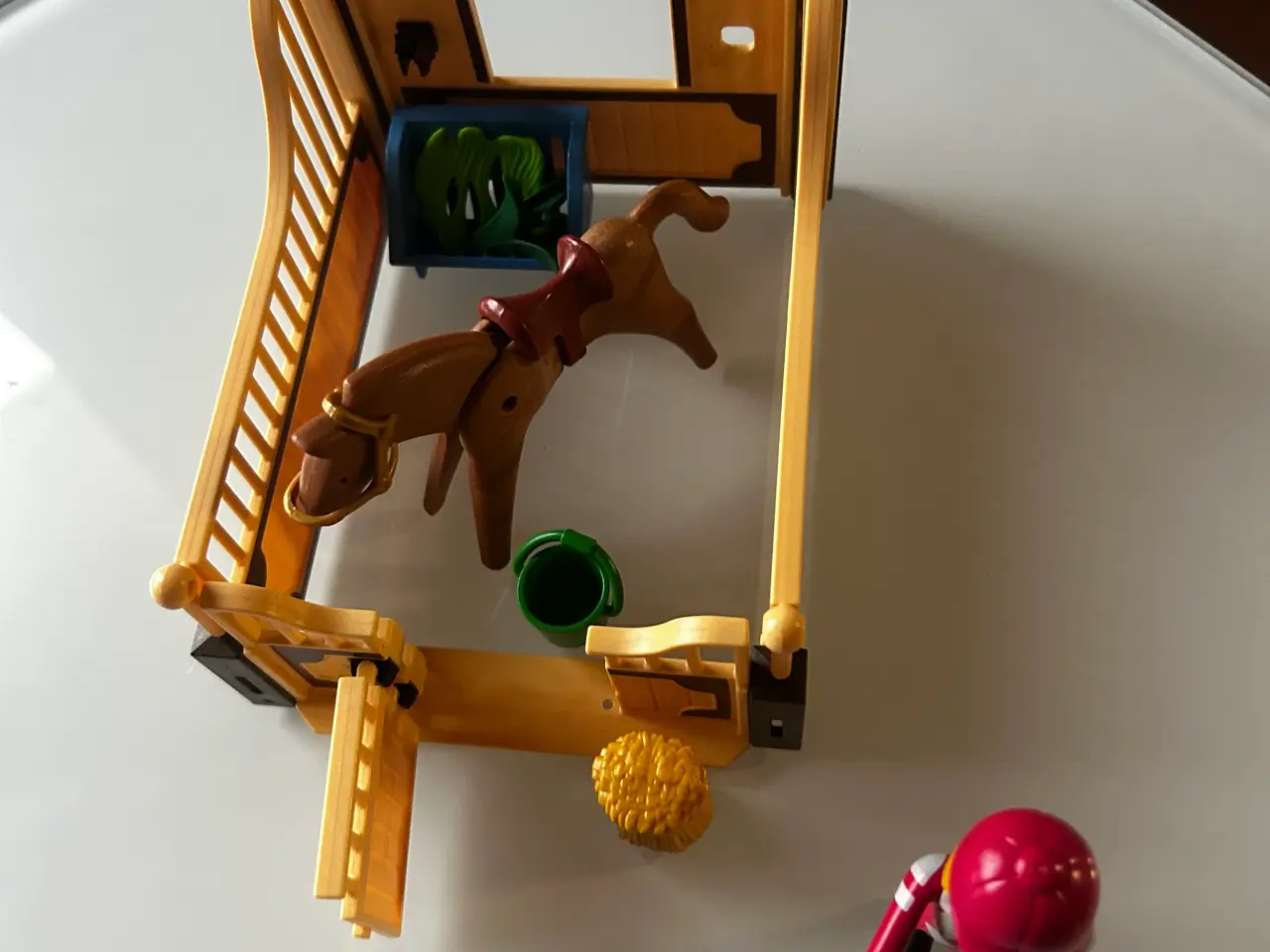 Billede 3 - Playmobil heste luftrør med rytter 