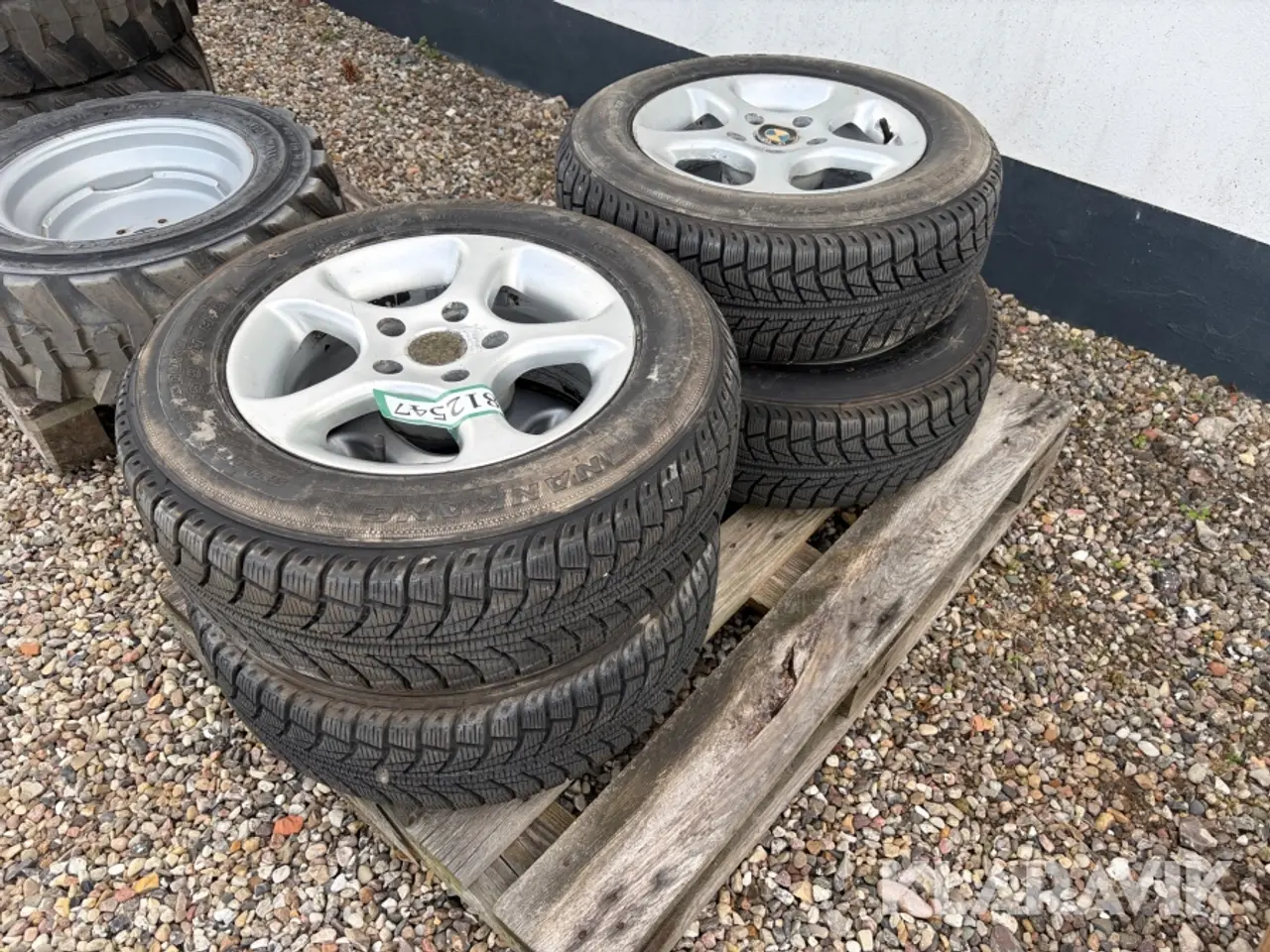 Billede 1 - Dæk med fælge Nankang Snow Viva sv-1