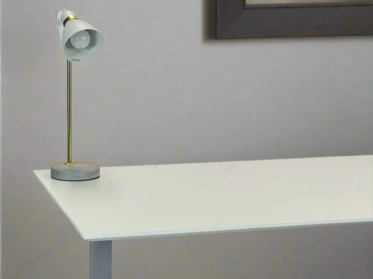 Billede 2 - Poulmann Orm Lampe – Hvid H 50 cm