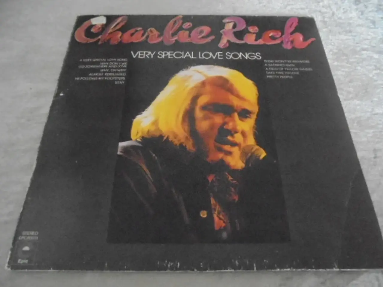 Billede 1 - LP – Charlie Rich – Very Special Love songs  