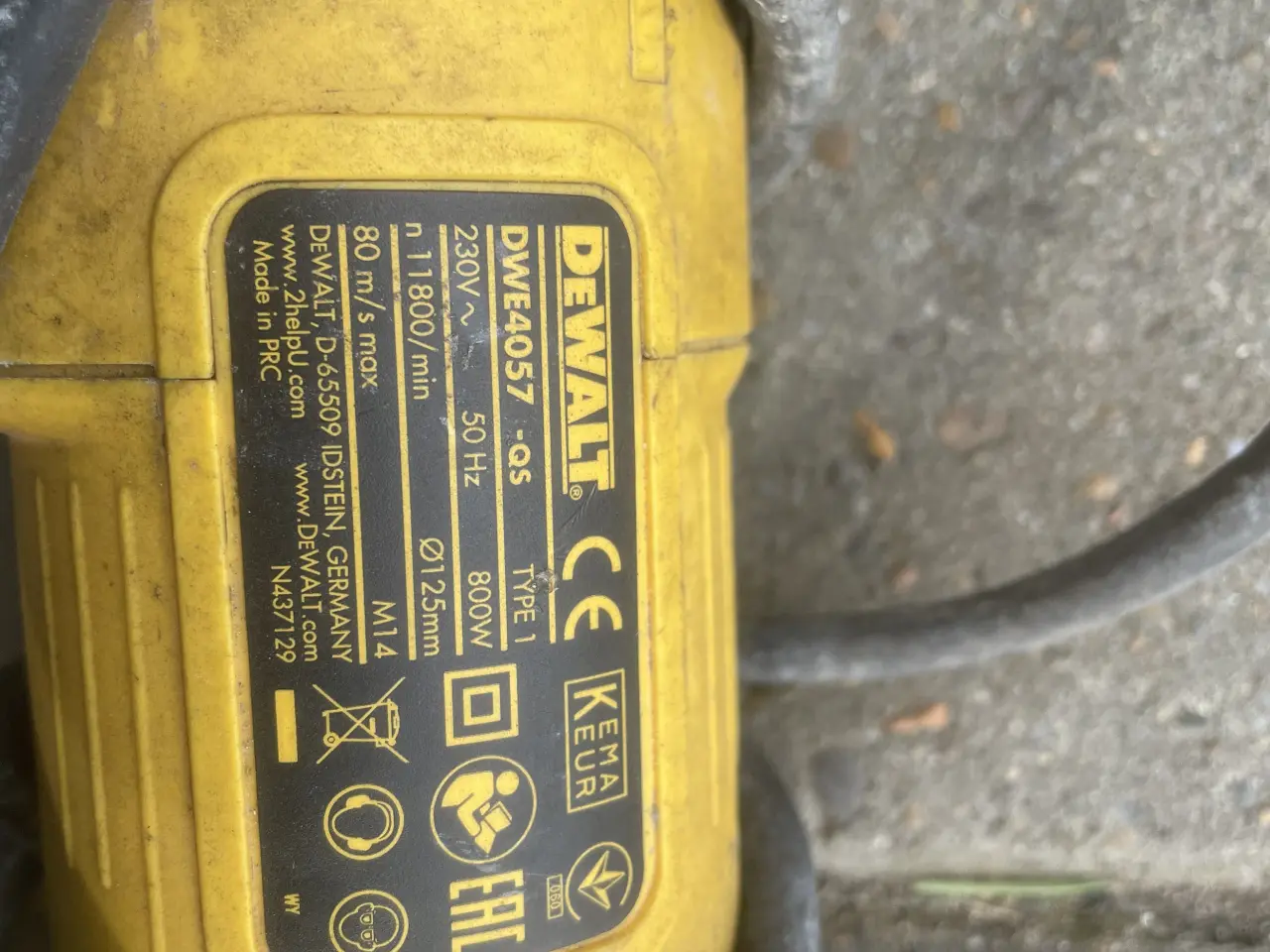 Billede 3 - DeWalt vinkelsliber