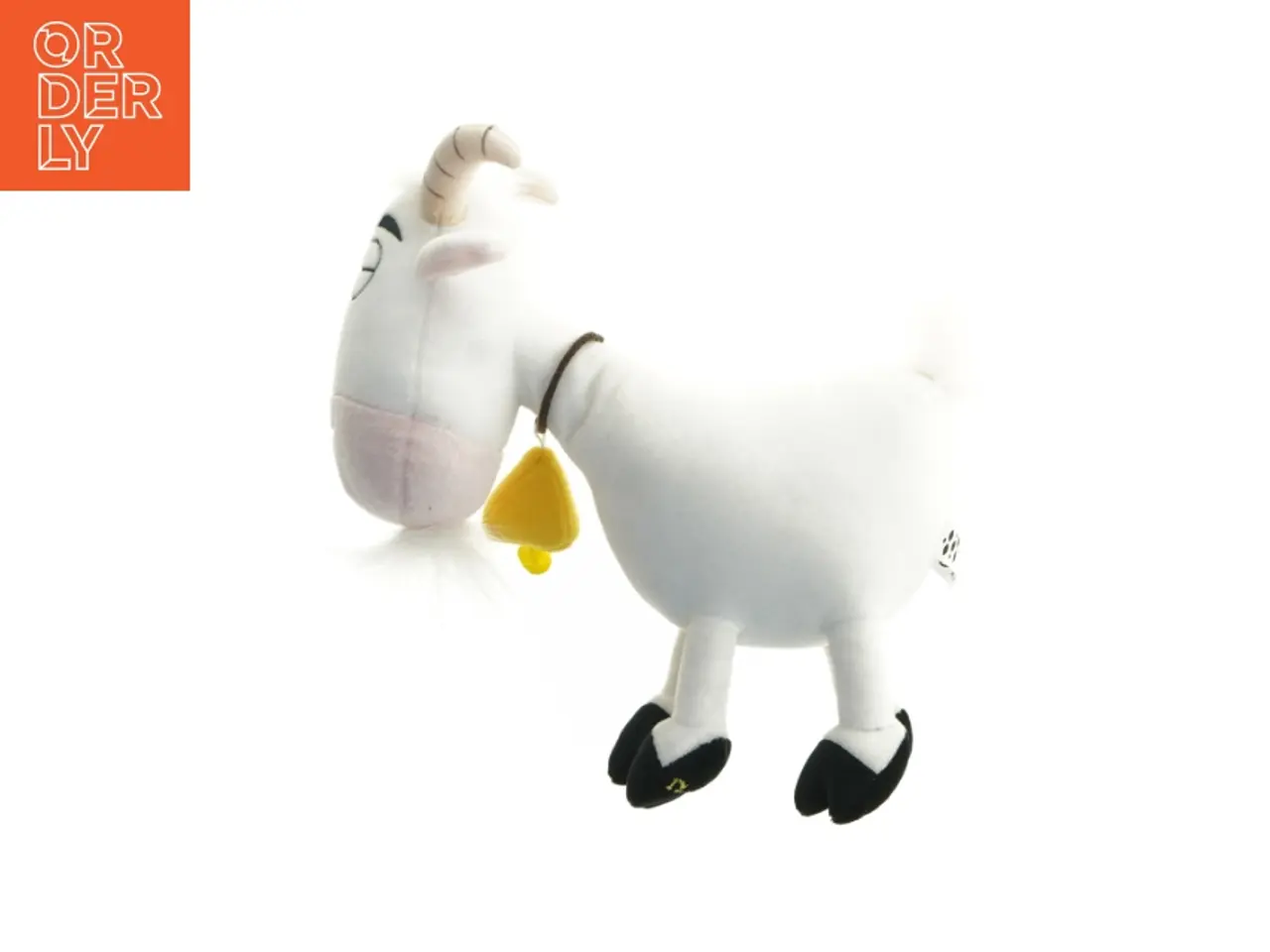 Billede 1 - Plys ged med klokke fra Wally Plush Toys (str. 30x20 cm)