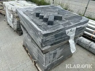 Belægningsfliser beton Ca 800 styk