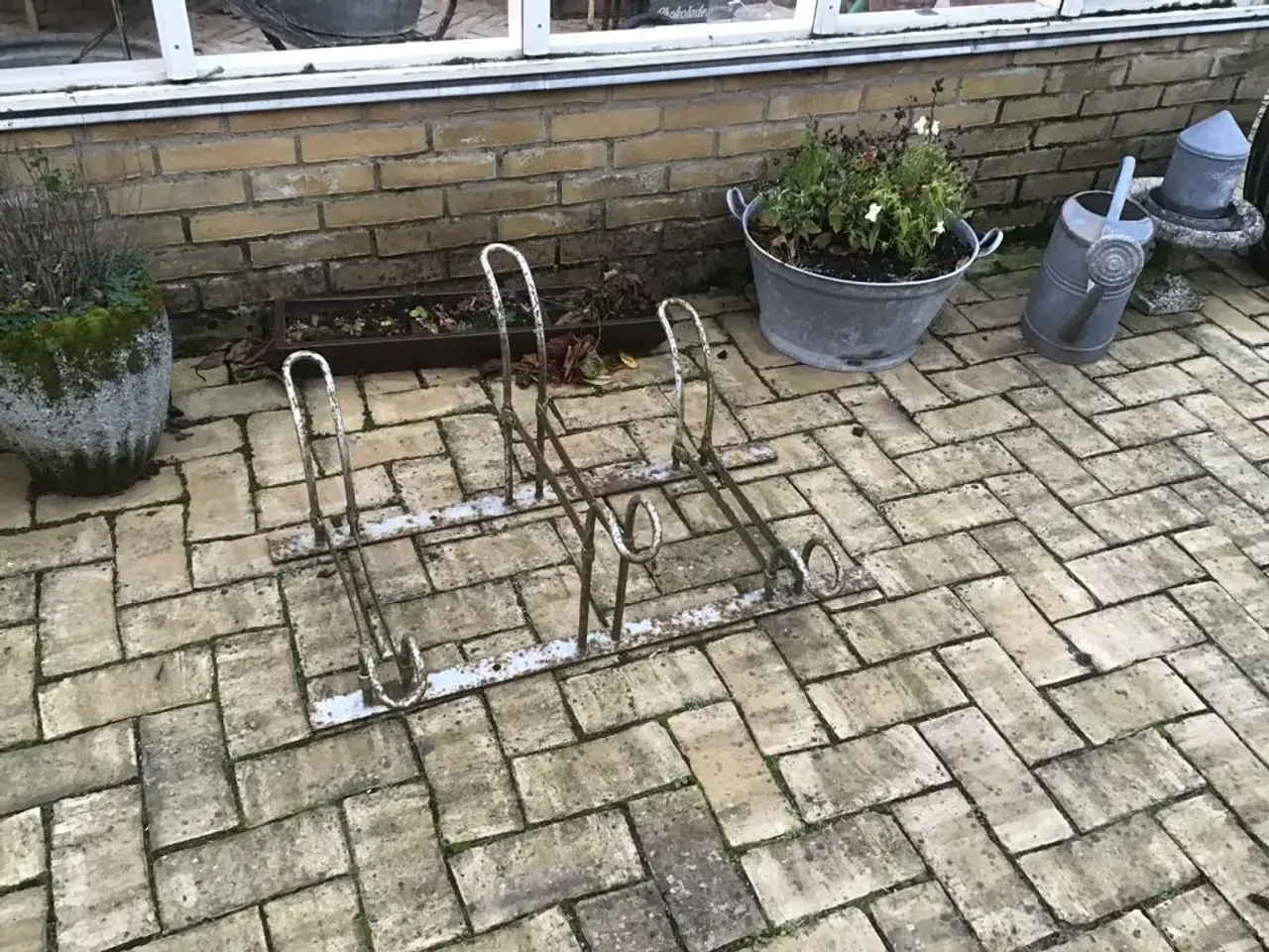 Billede 1 - Knallert/ cykelstativ gammelt
