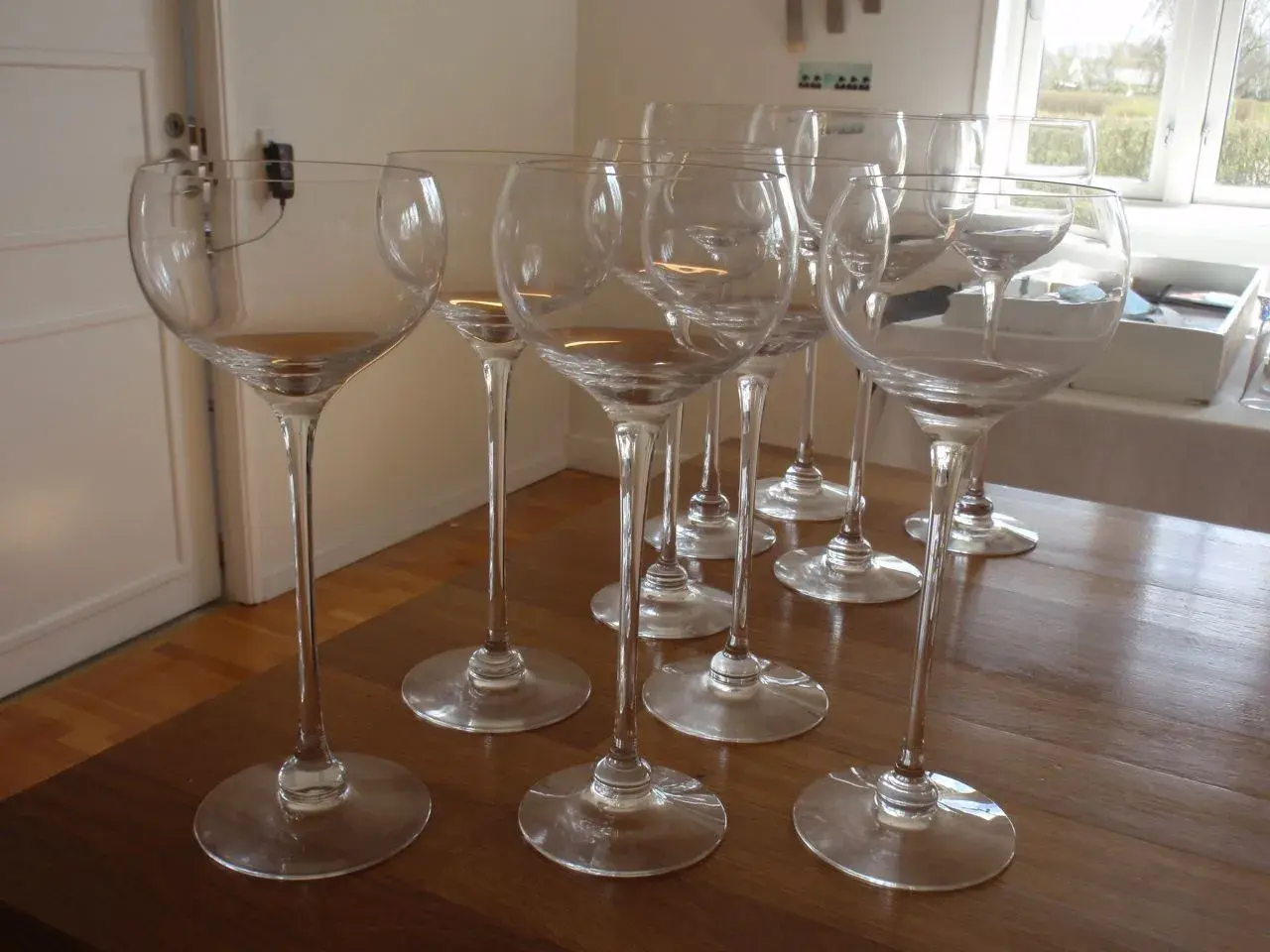 Billede 2 - Alsace, 4 rødvins- + 6 hvidvinsglas