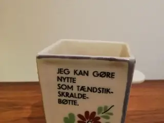 Aksini tændstik skraldebøtte