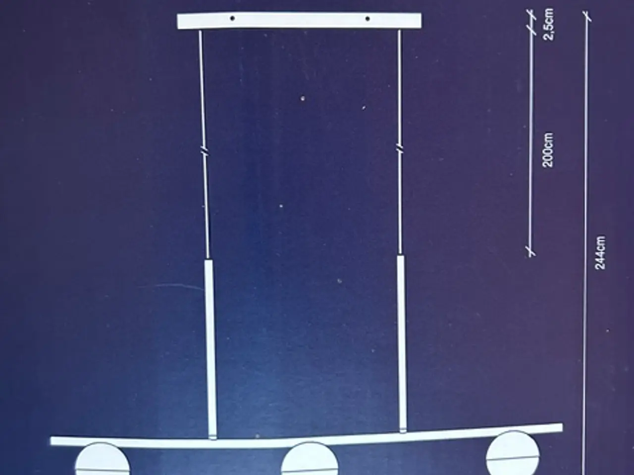 Billede 2 - Lampe til spisebordet