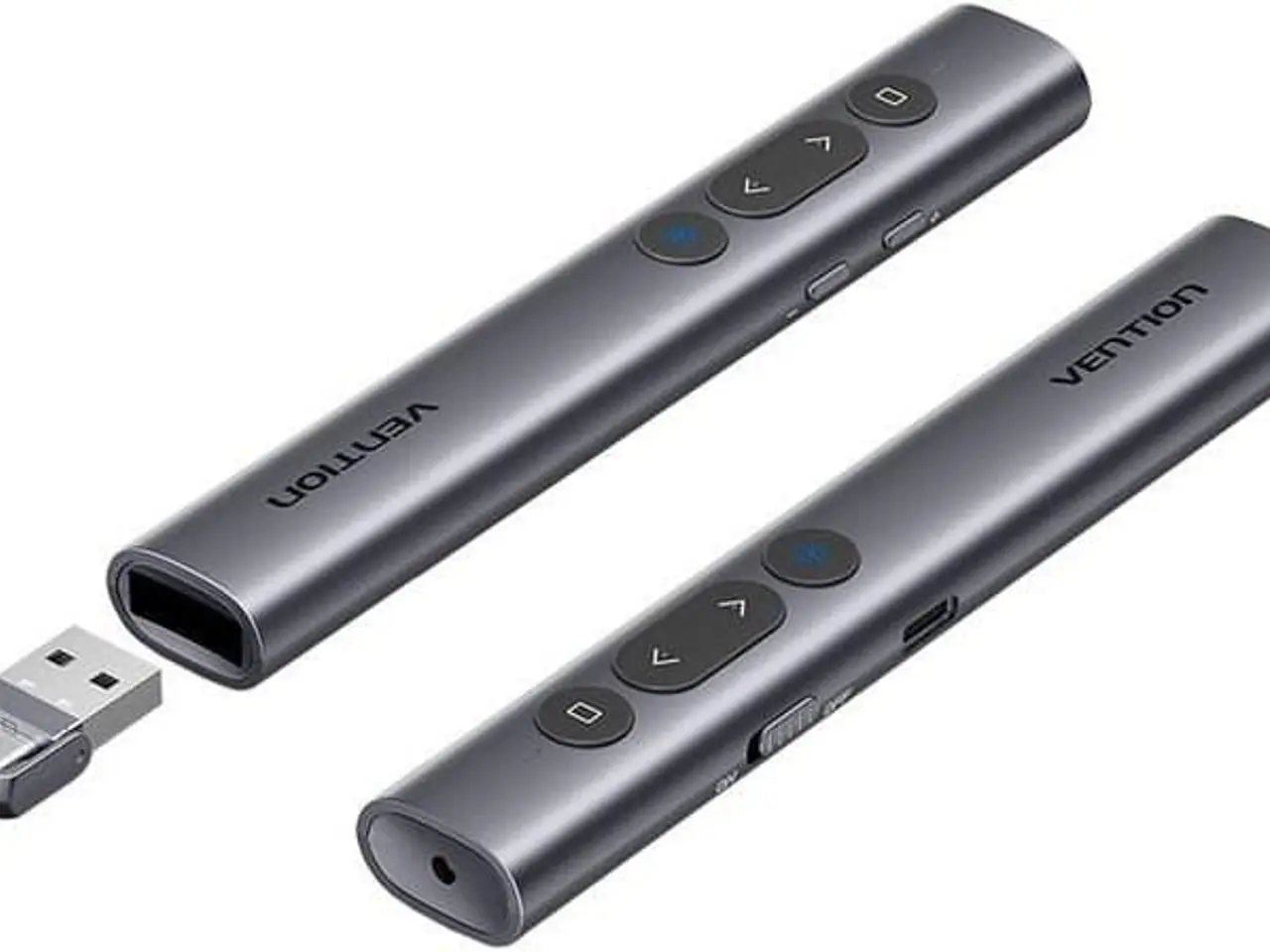 Billede 3 - Vention præsentationspointer med grøn laser - USB, rækkevidde 50 m