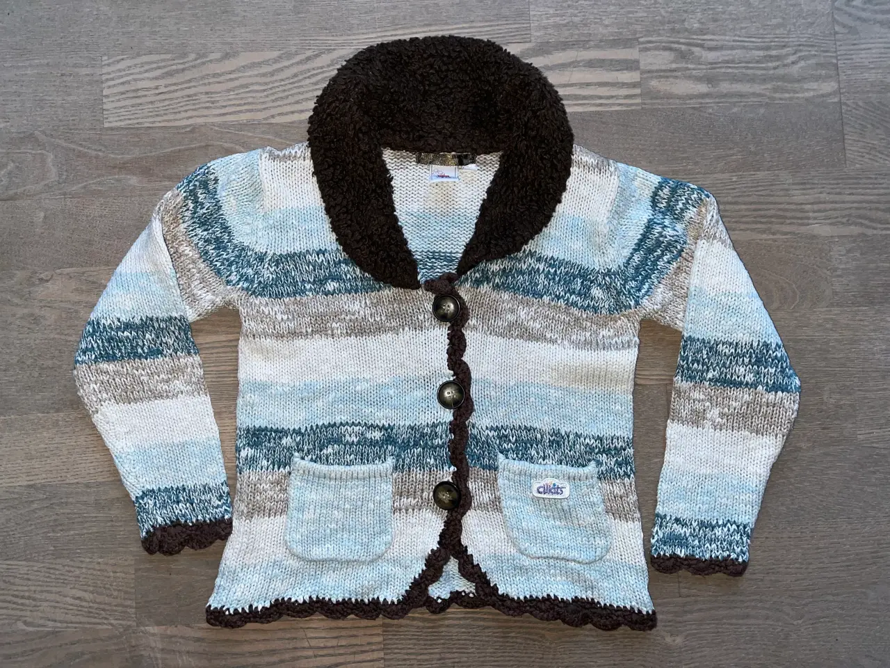 Billede 1 - LEGO strik cardigan str. 128