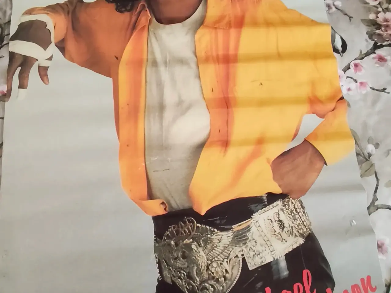 Billede 1 - Flot stor Michael Jackson plakat
